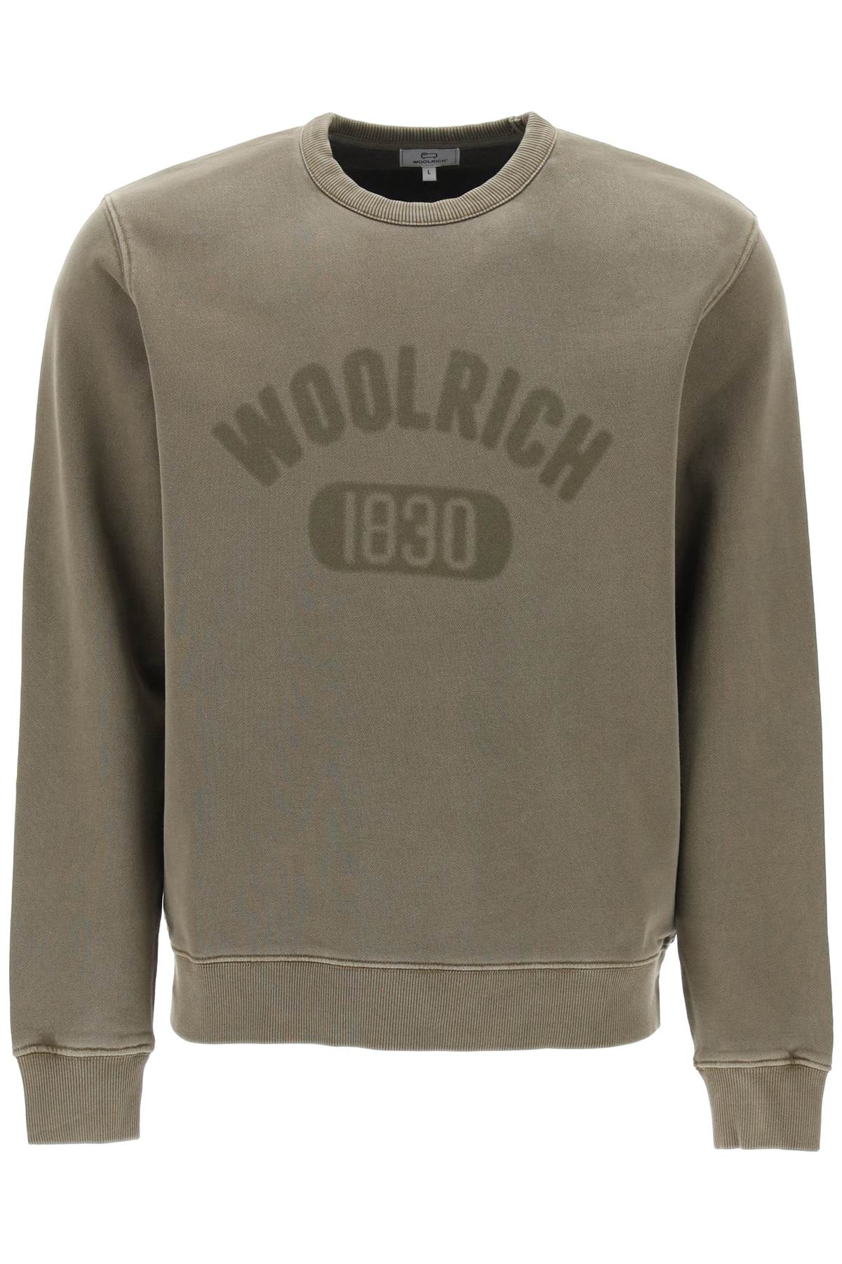 Woolrich Vintage Logo Sweatshirt With A