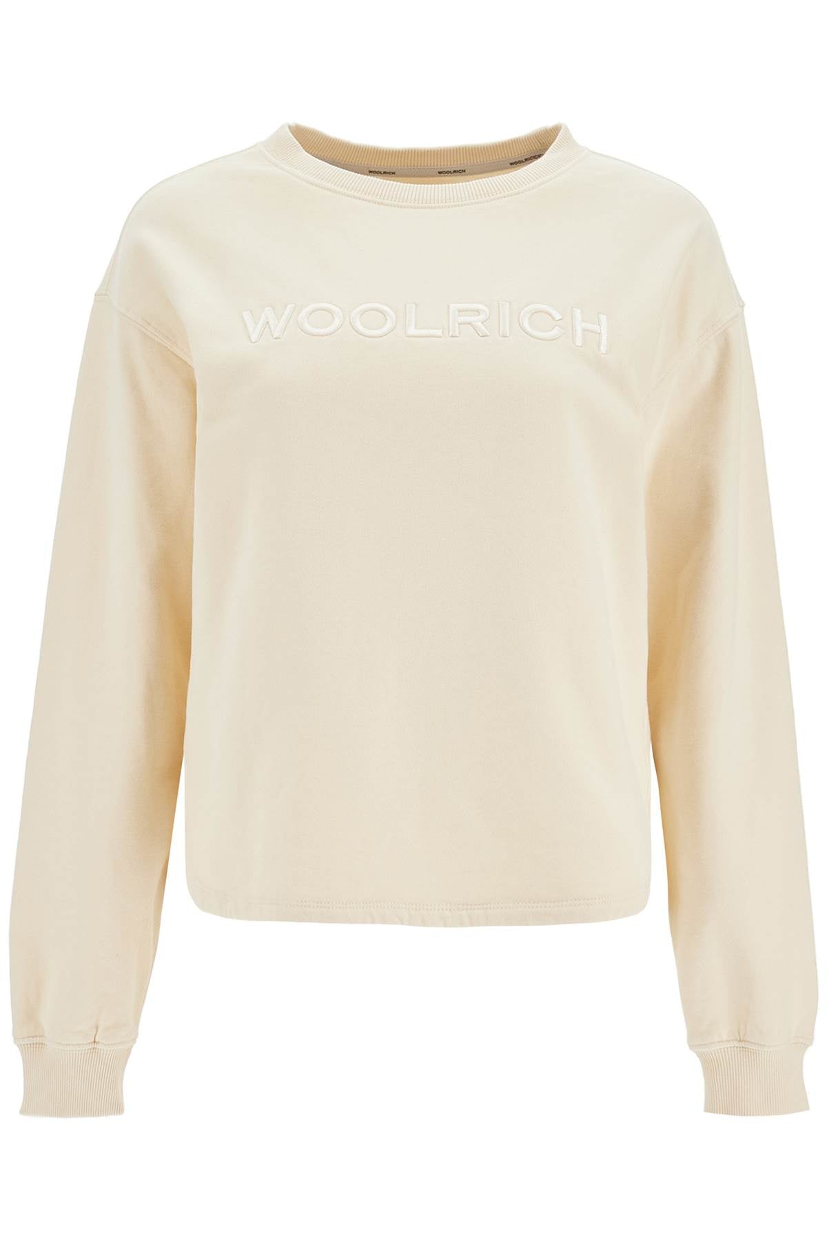 Woolrich Embroidered Logo Crewneck