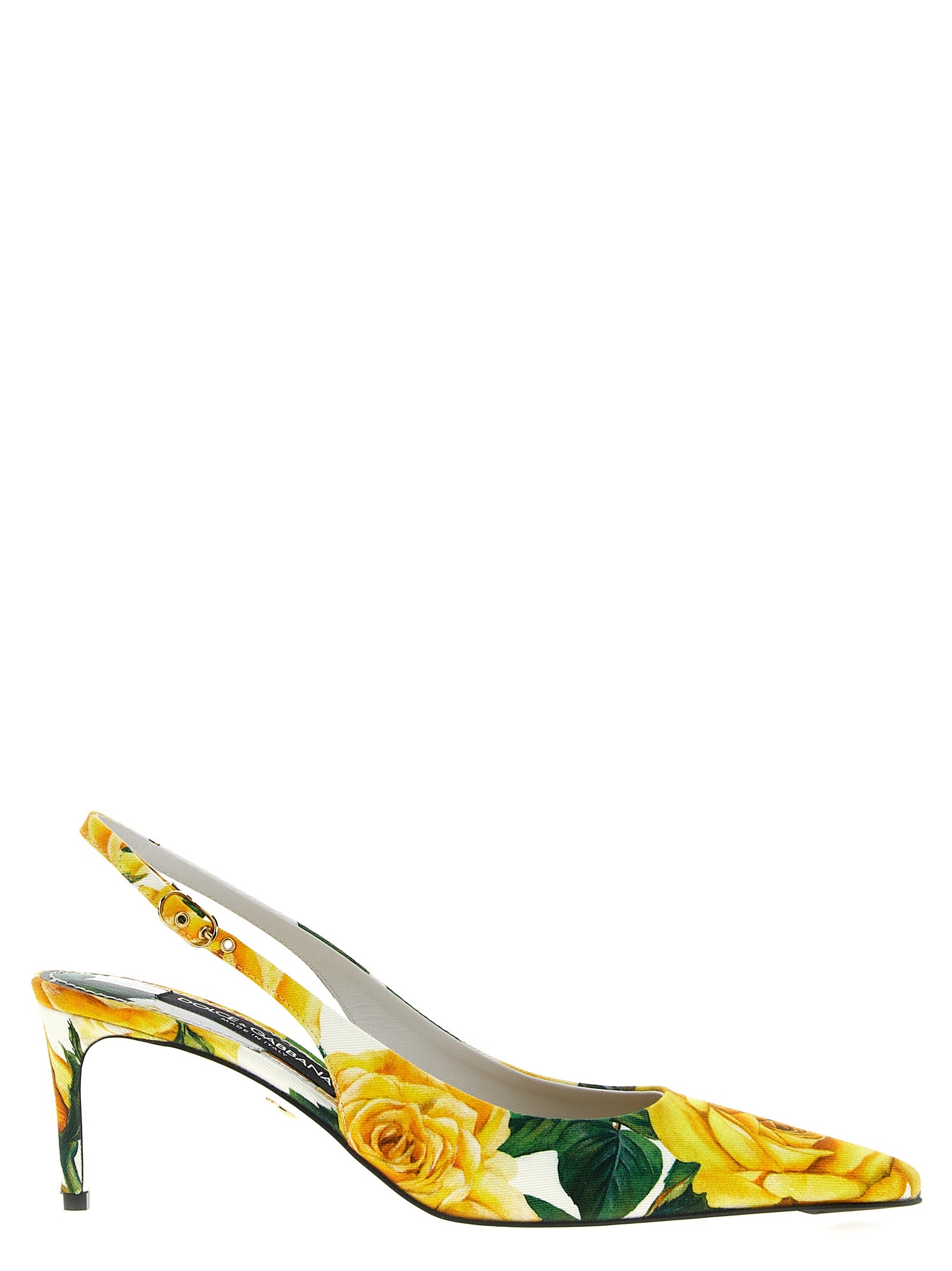 Dolce & Gabbana 'Rose Gialle' Slingback