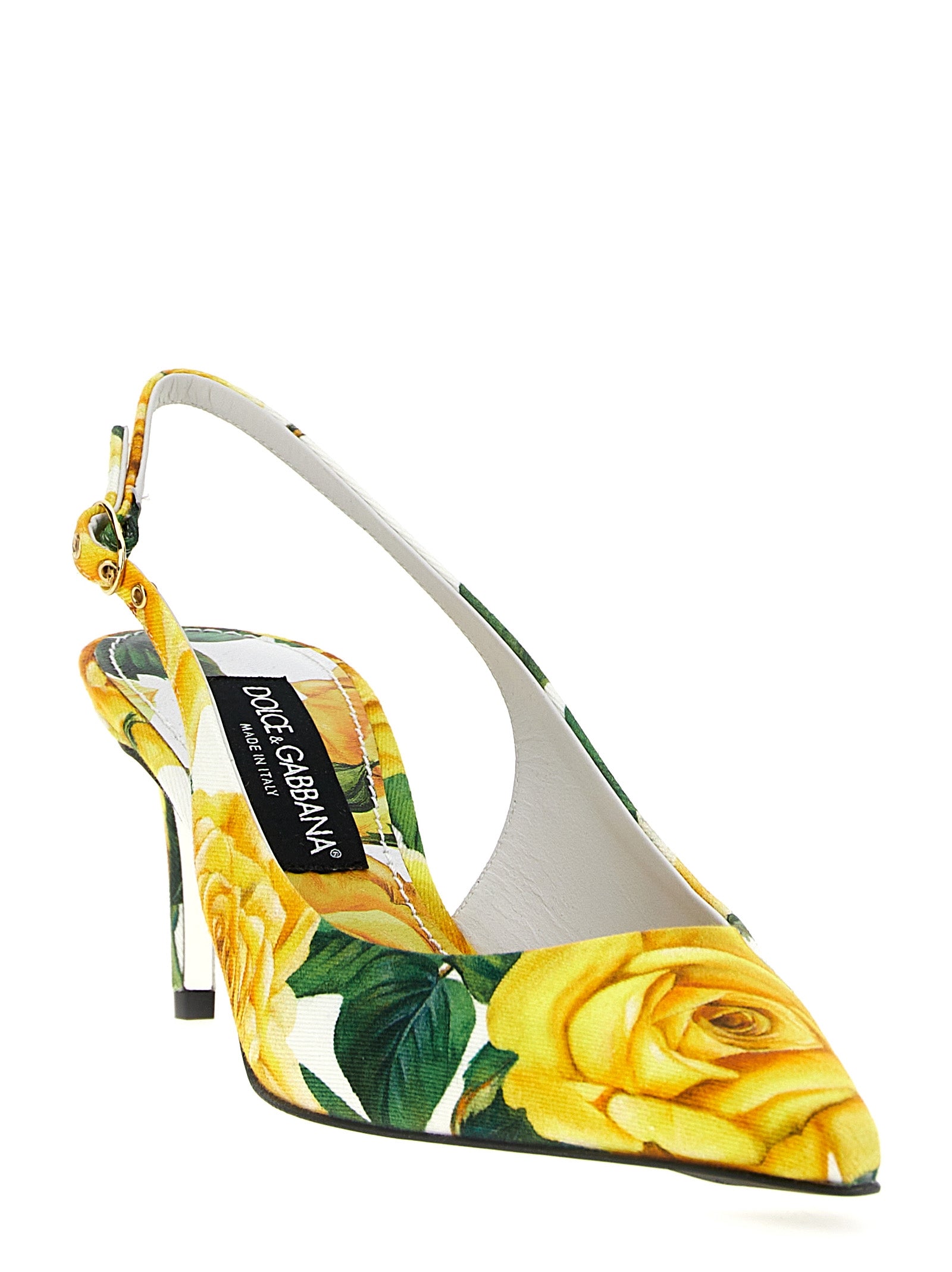 Dolce & Gabbana 'Rose Gialle' Slingback