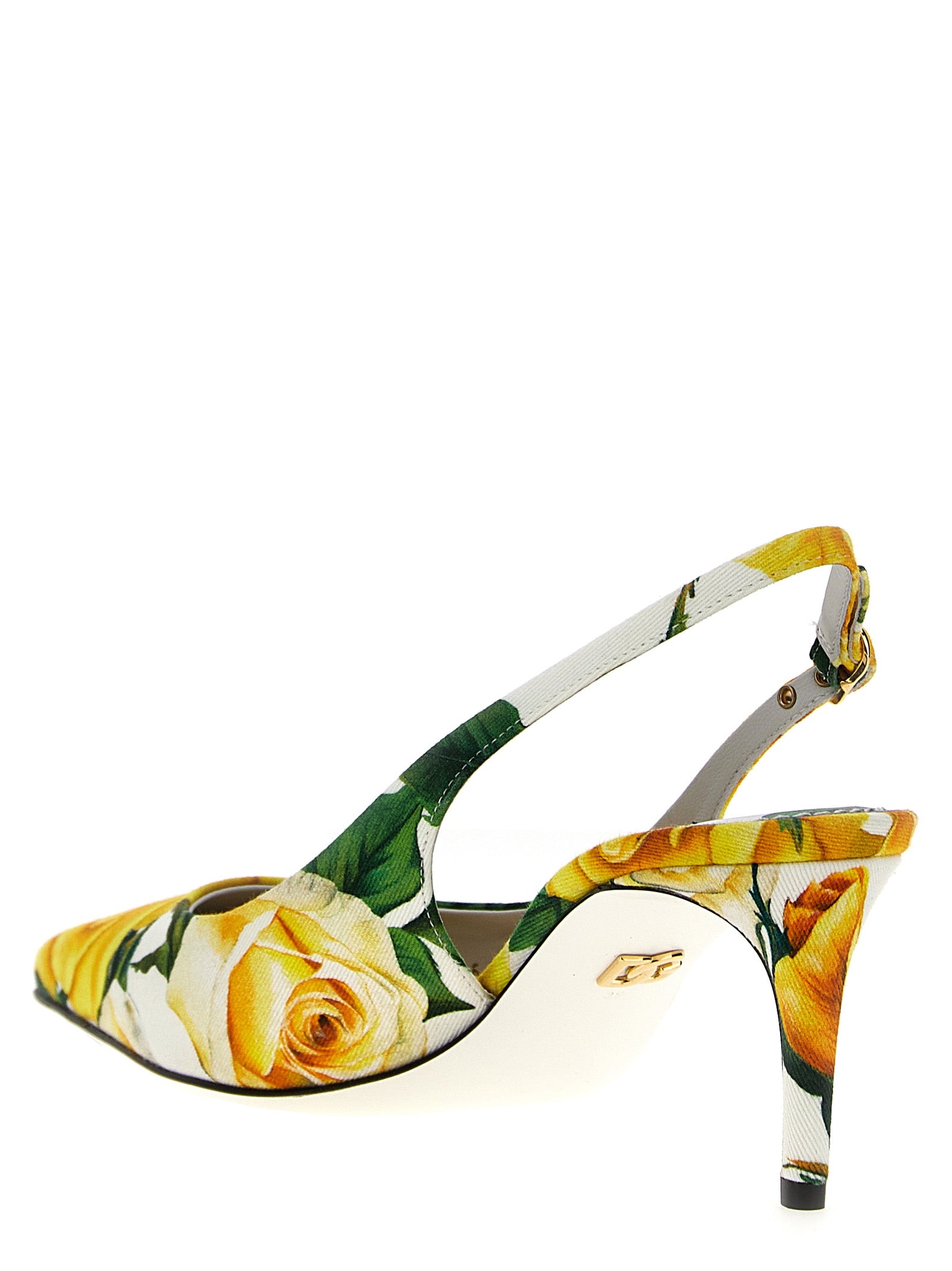 Dolce & Gabbana 'Rose Gialle' Slingback