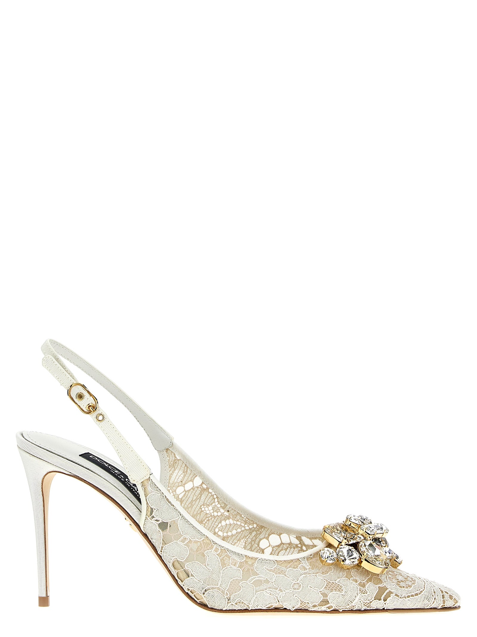 Dolce & Gabbana 'Rainbow Lace' Slingback