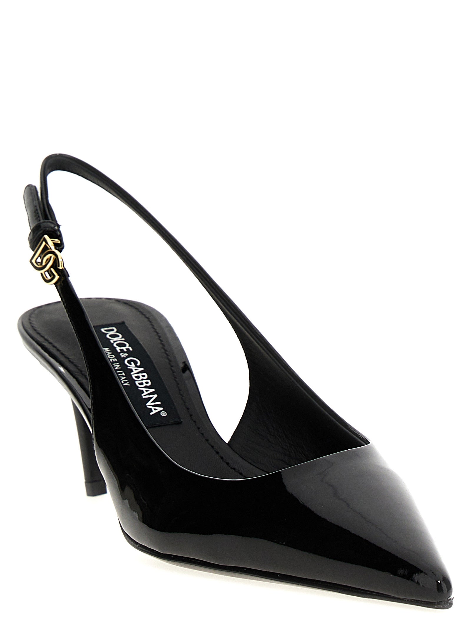 Dolce & Gabbana Logo Slingback