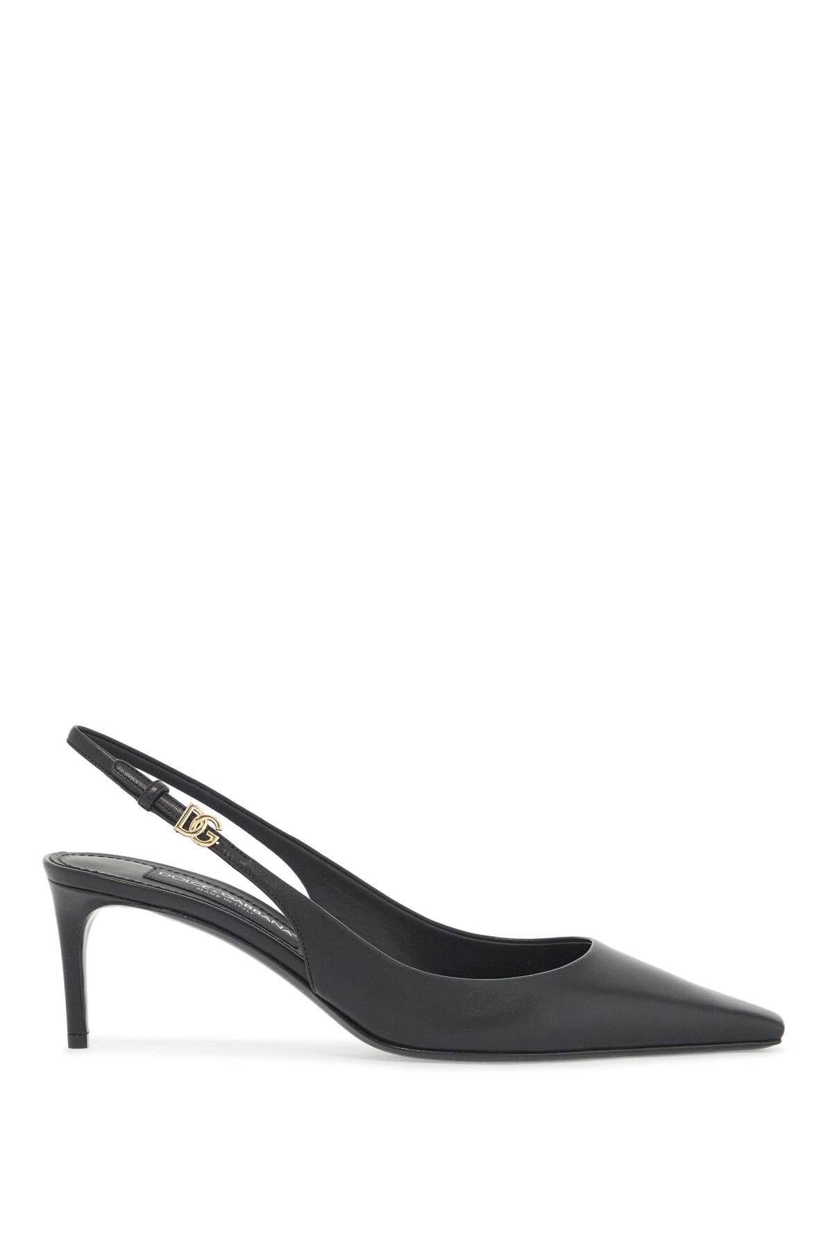 Dolce & Gabbana Nappa Slingback Dã©Col