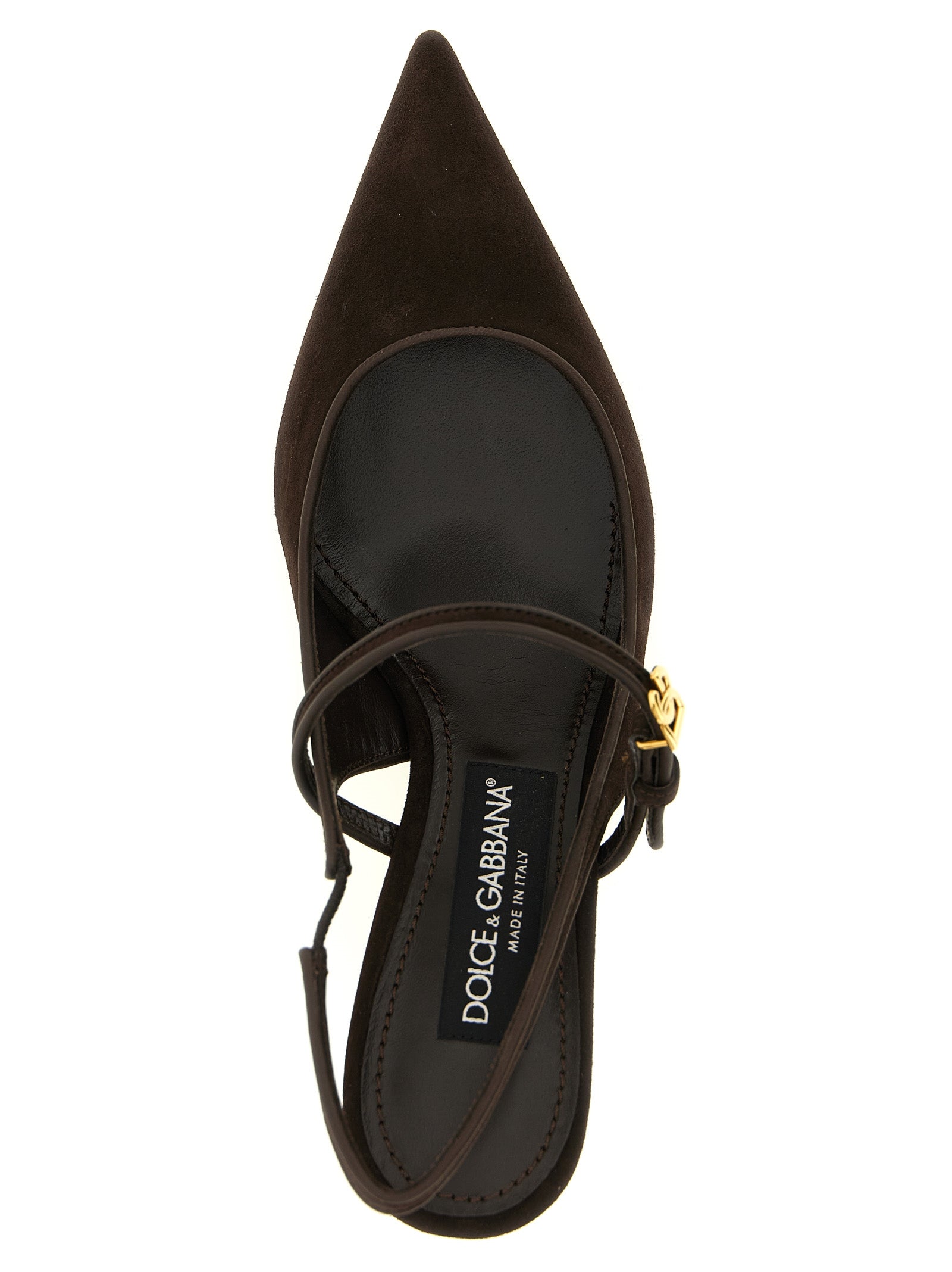 Dolce & Gabbana Suede Slingbacks