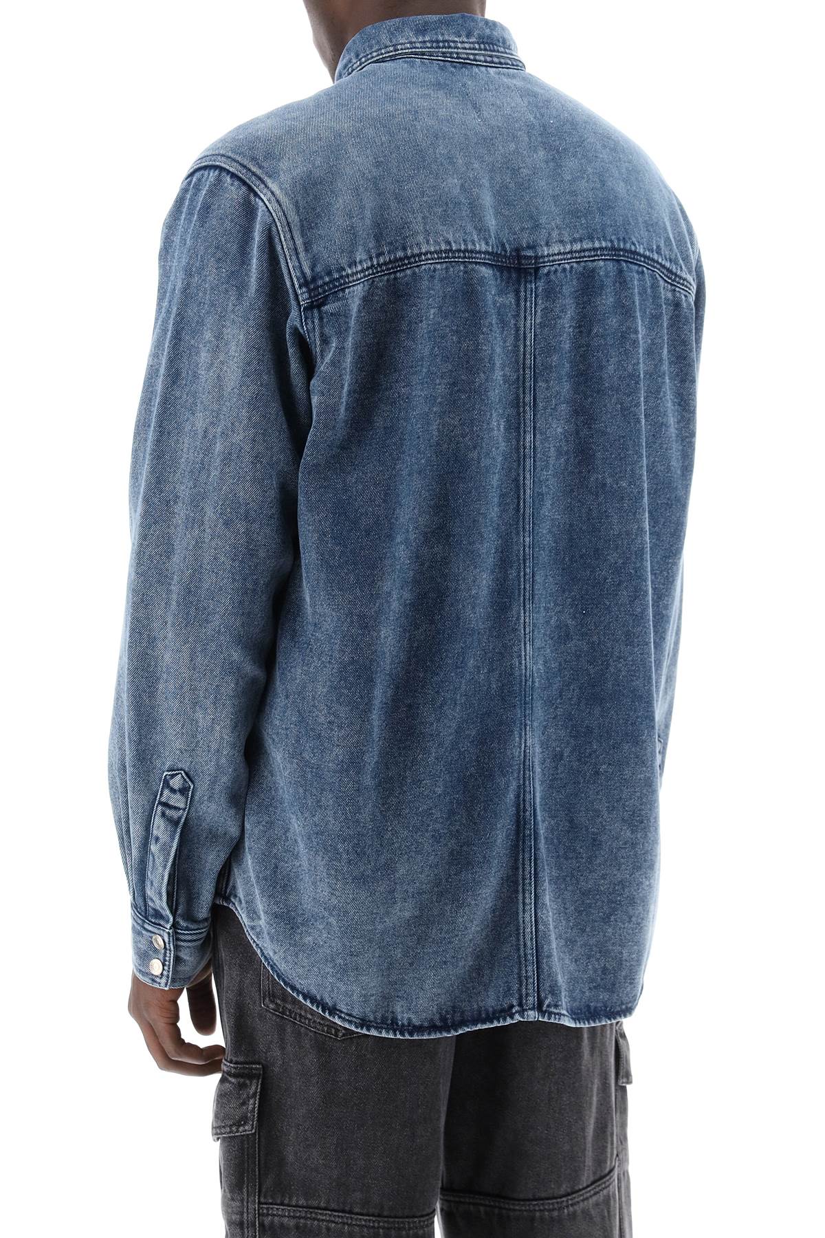 Marant Overshirt In Denim Tailly