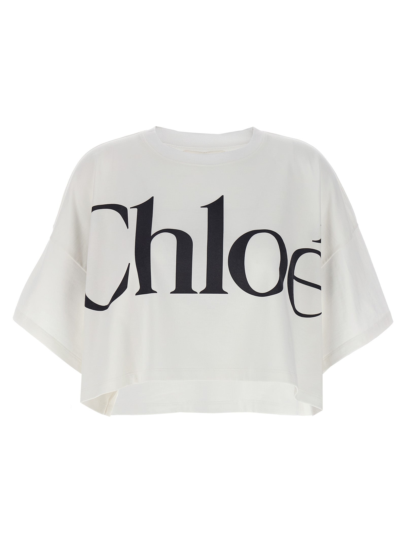 Chloé Logo Crop T-Shirt
