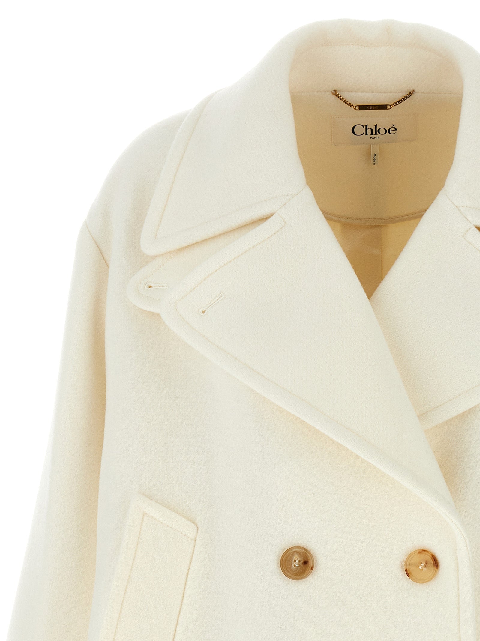 Chloé Double-Breasted Coat