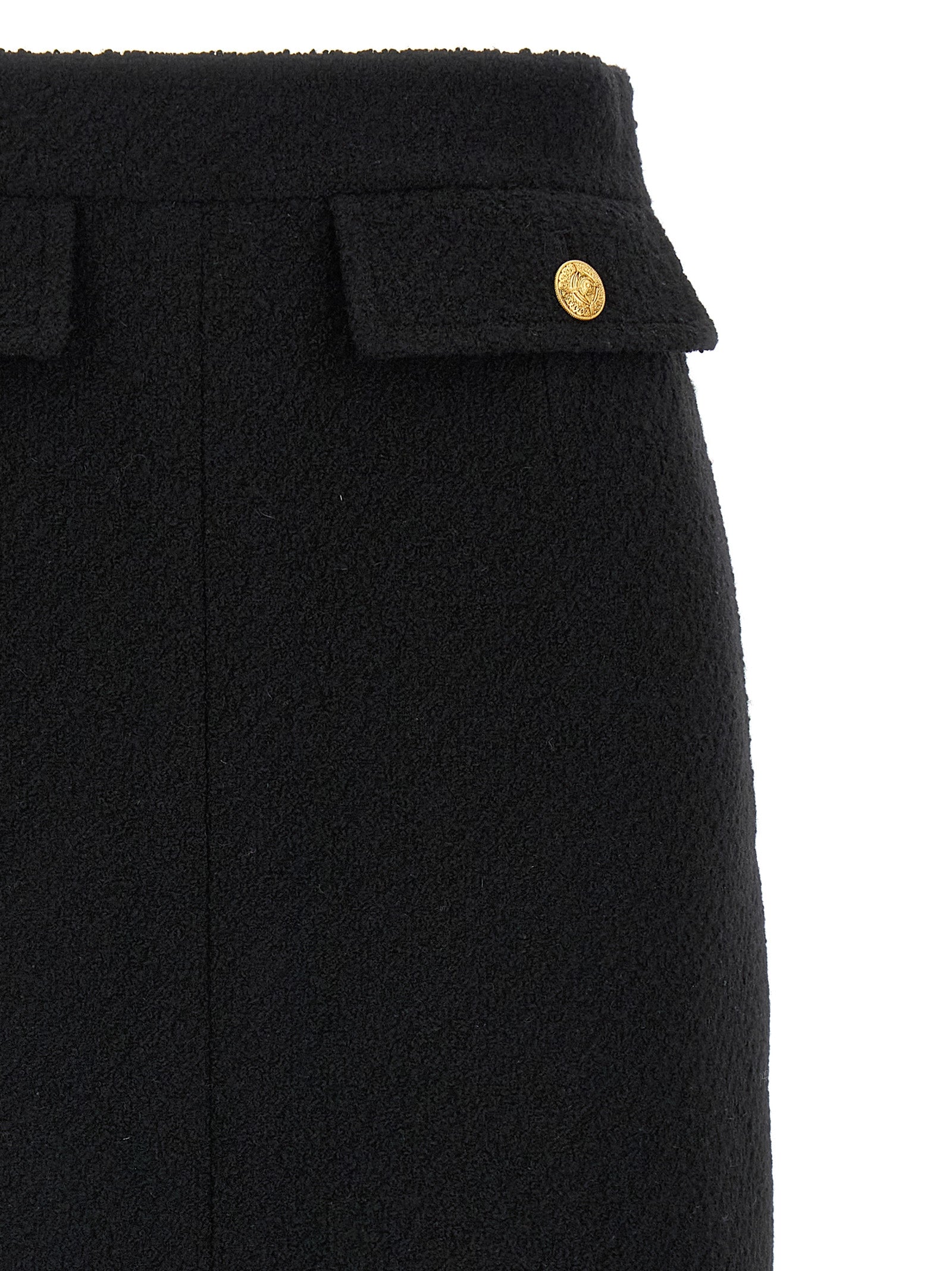 Chloé Bouclé Wool Skirt