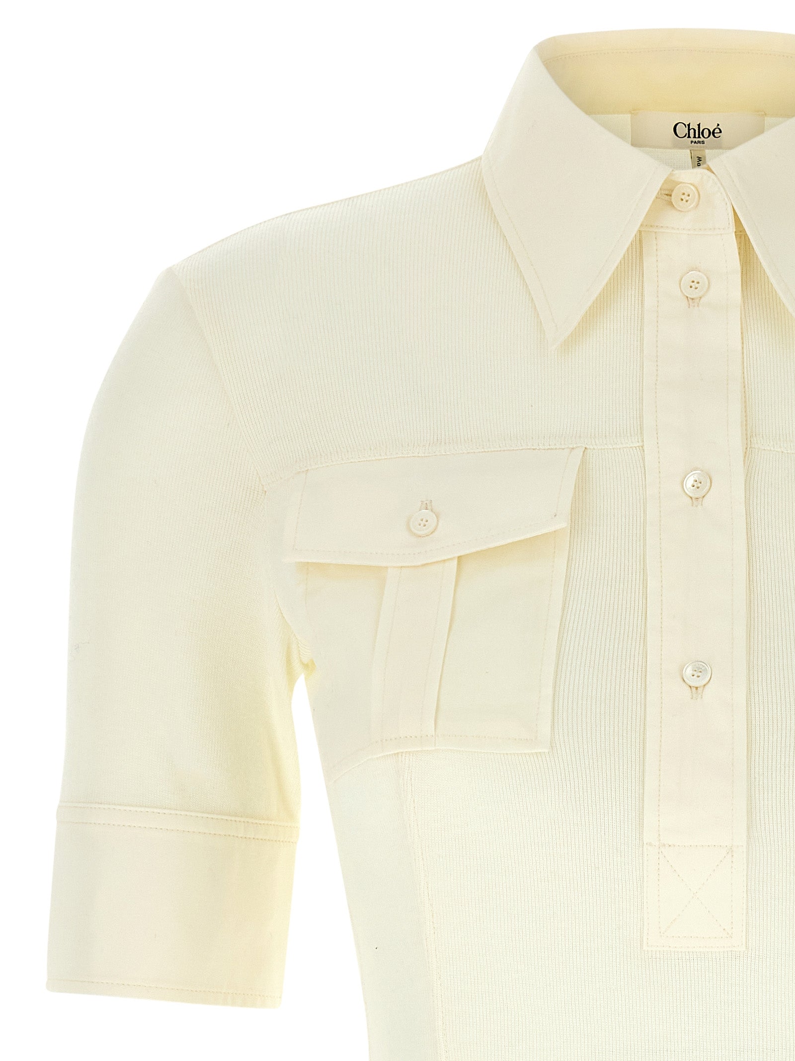 Chloé Pocket Polo Shirt