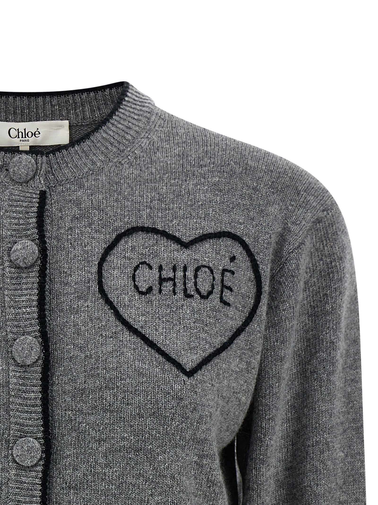 Chloé Embroidery Cardigan