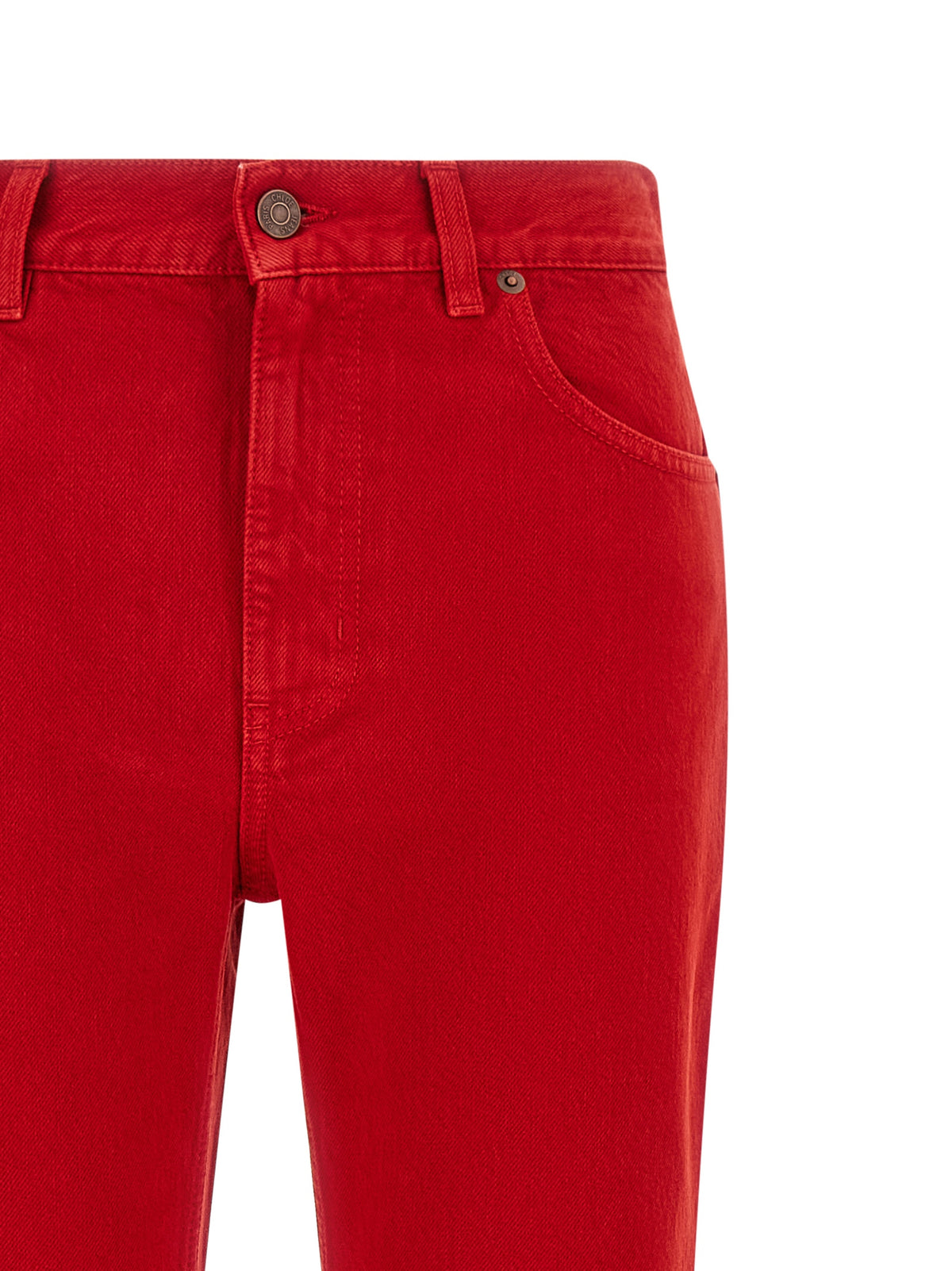 Chloé Garment-Dyed Denim Jeans
