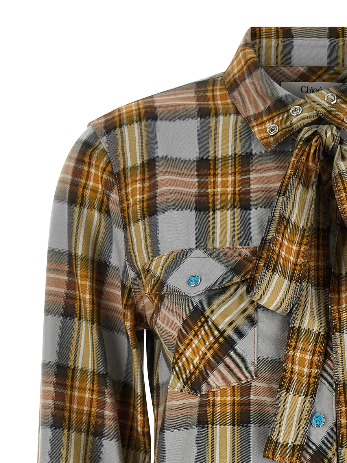 Chloé Lavaglière Checked Shirt