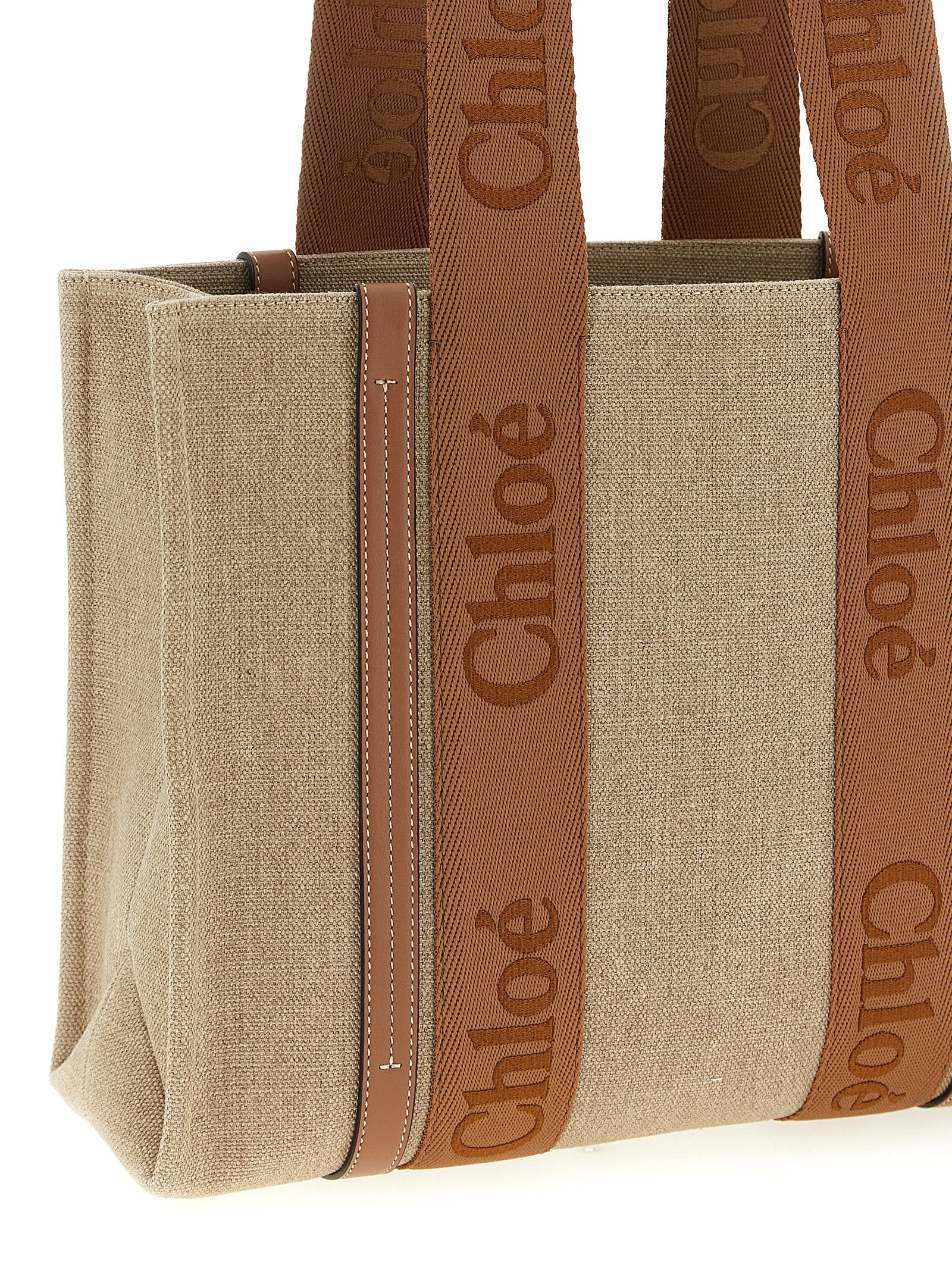 Chloé 'Woody Medium' Shopping Bag