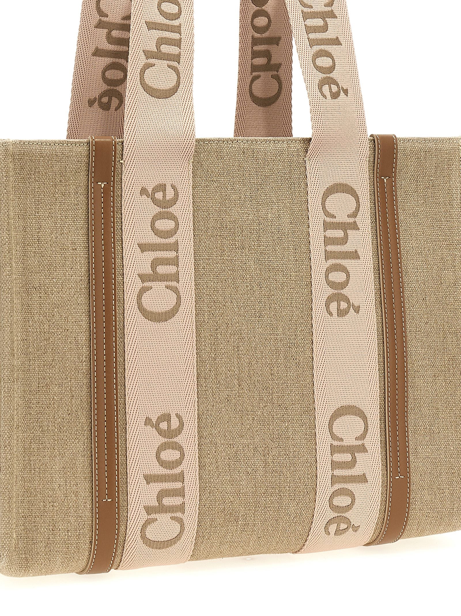 Chloé 'Woody Medium' Shopping Bag