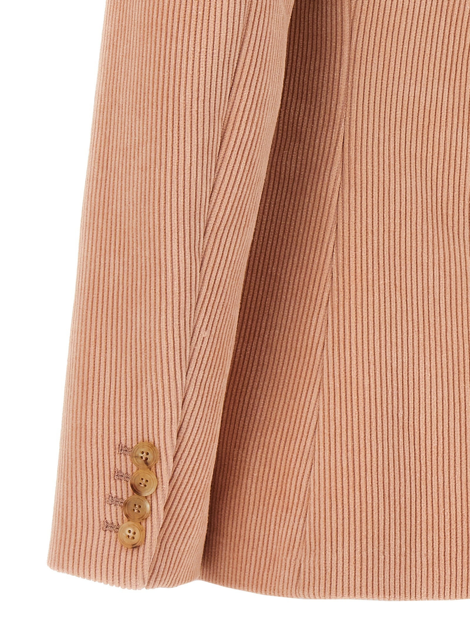 Chloé Ribbed Single Breast Corduroy Blazer