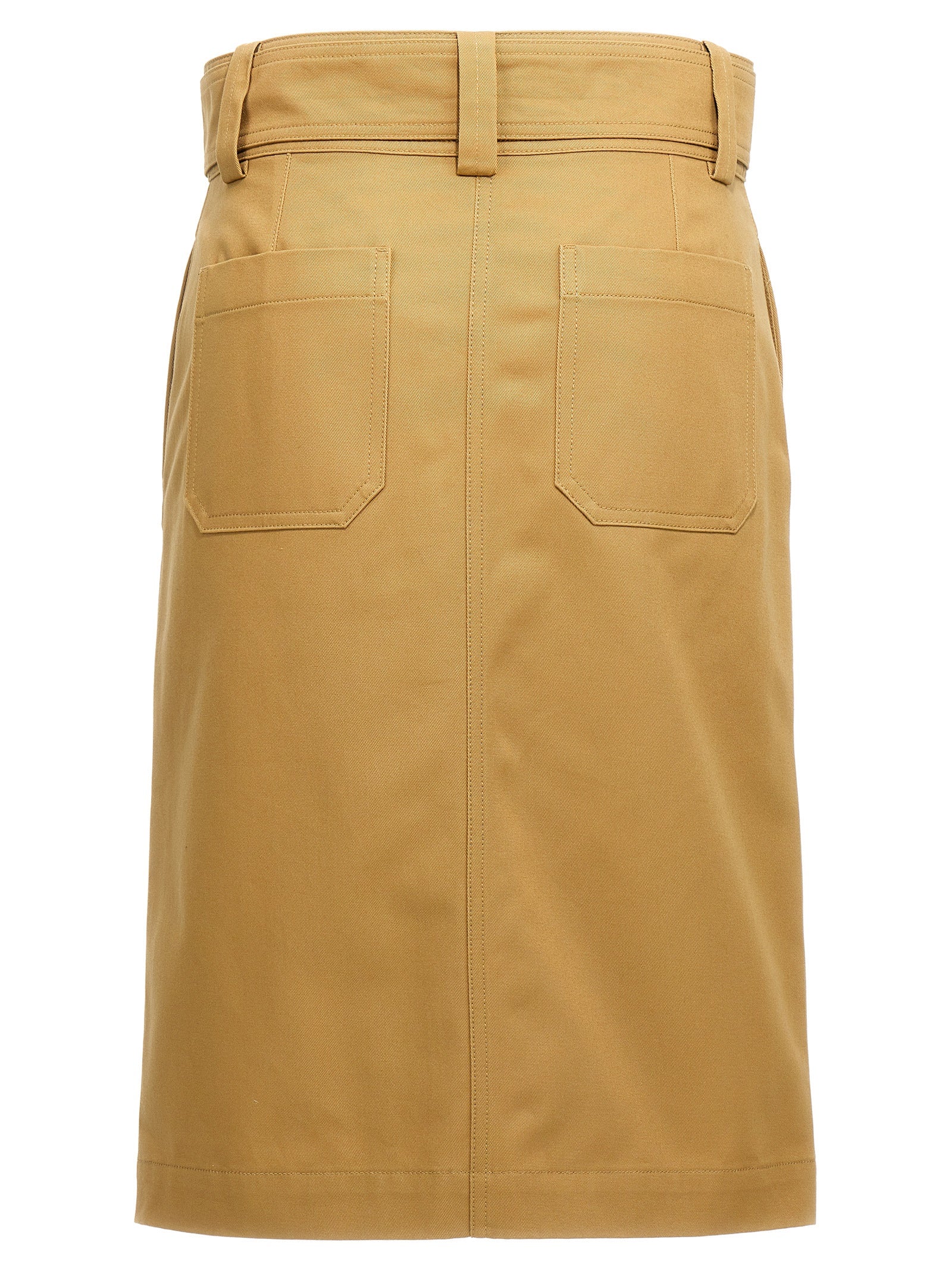 Chloé Gabardine Skirt