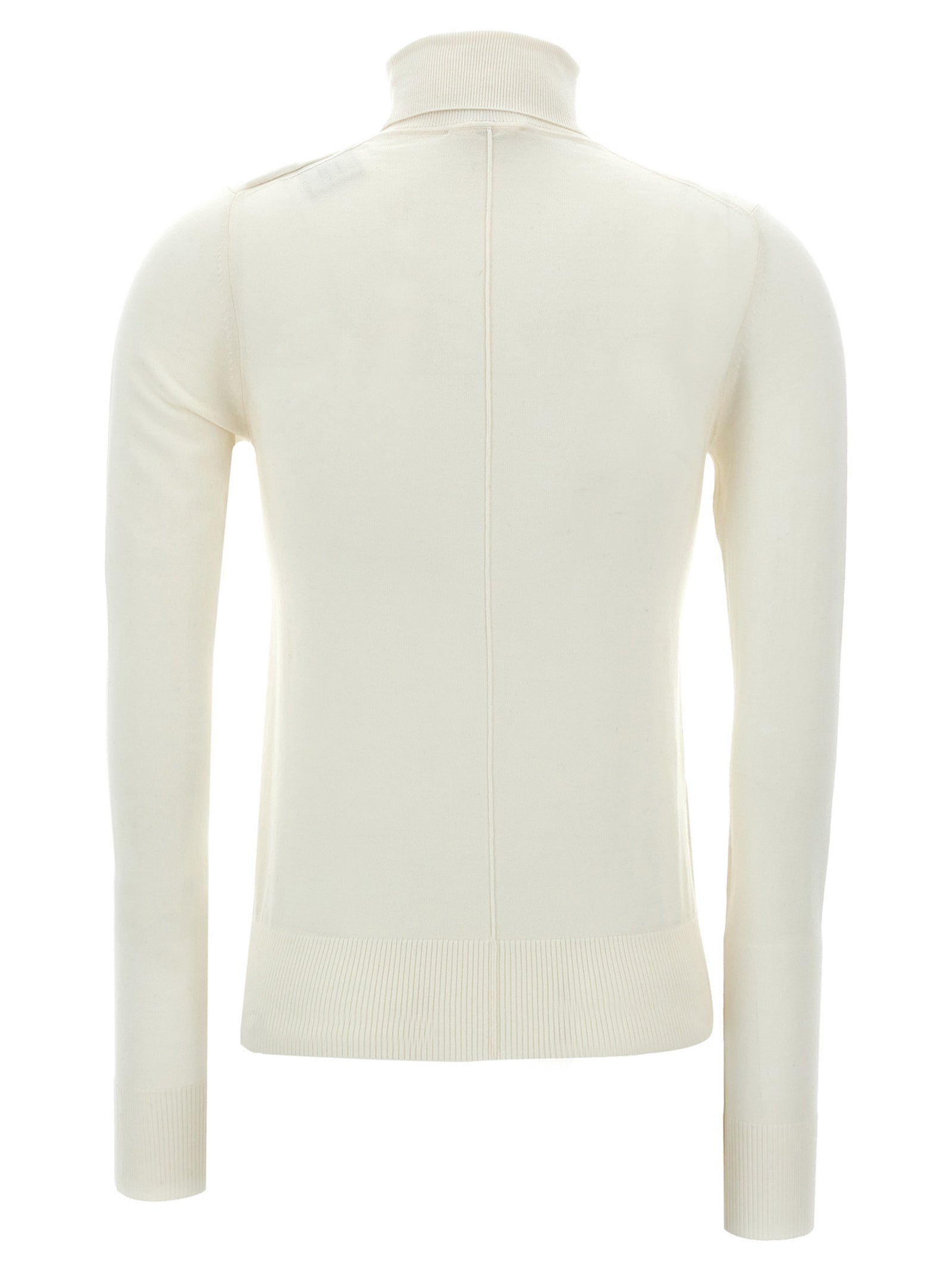 Chloé Logo Embroidery Turtleneck Sweater