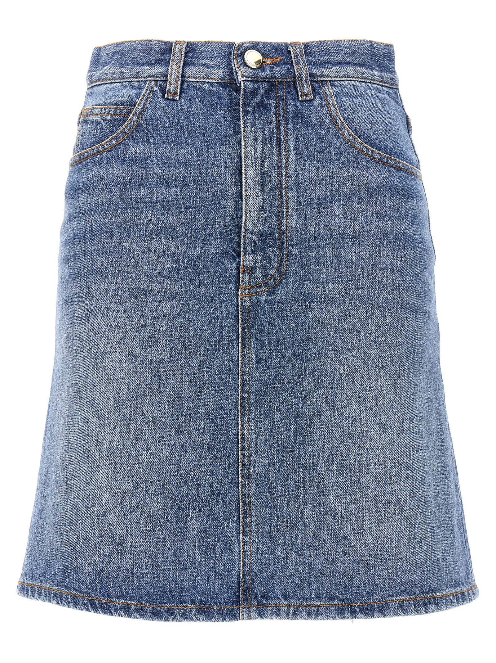 Chloé Denim Mini Skirt