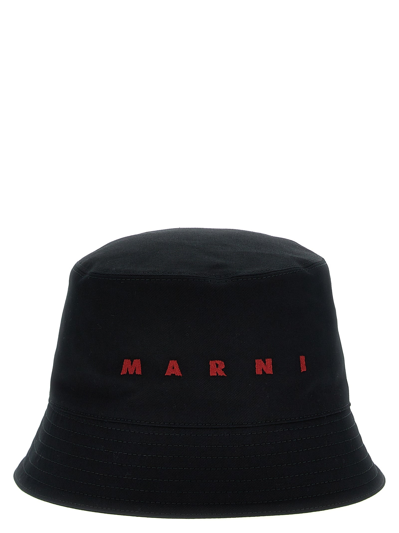 Marni Logo Embroidery Bucket Hat