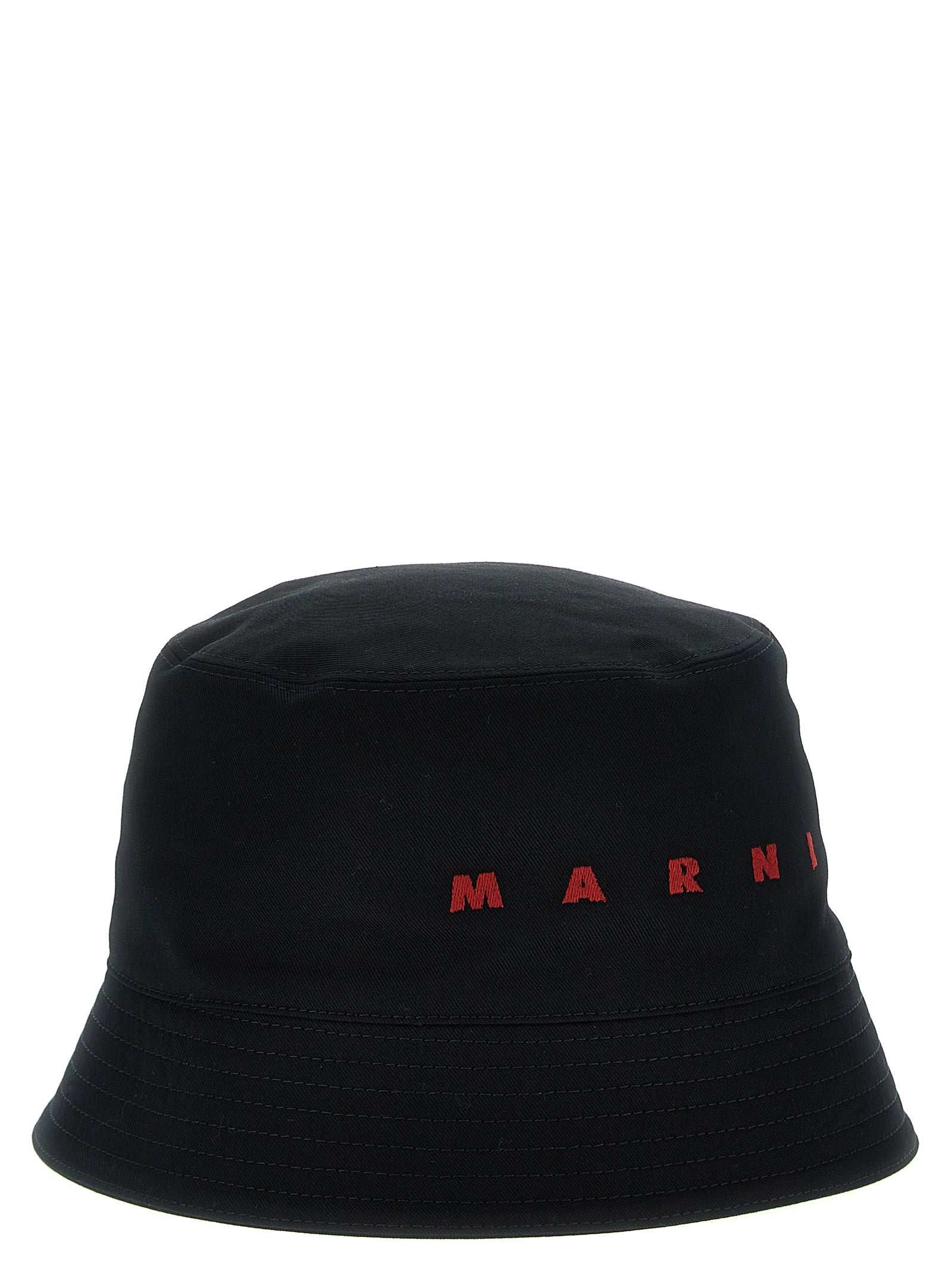 Marni Logo Embroidery Bucket Hat