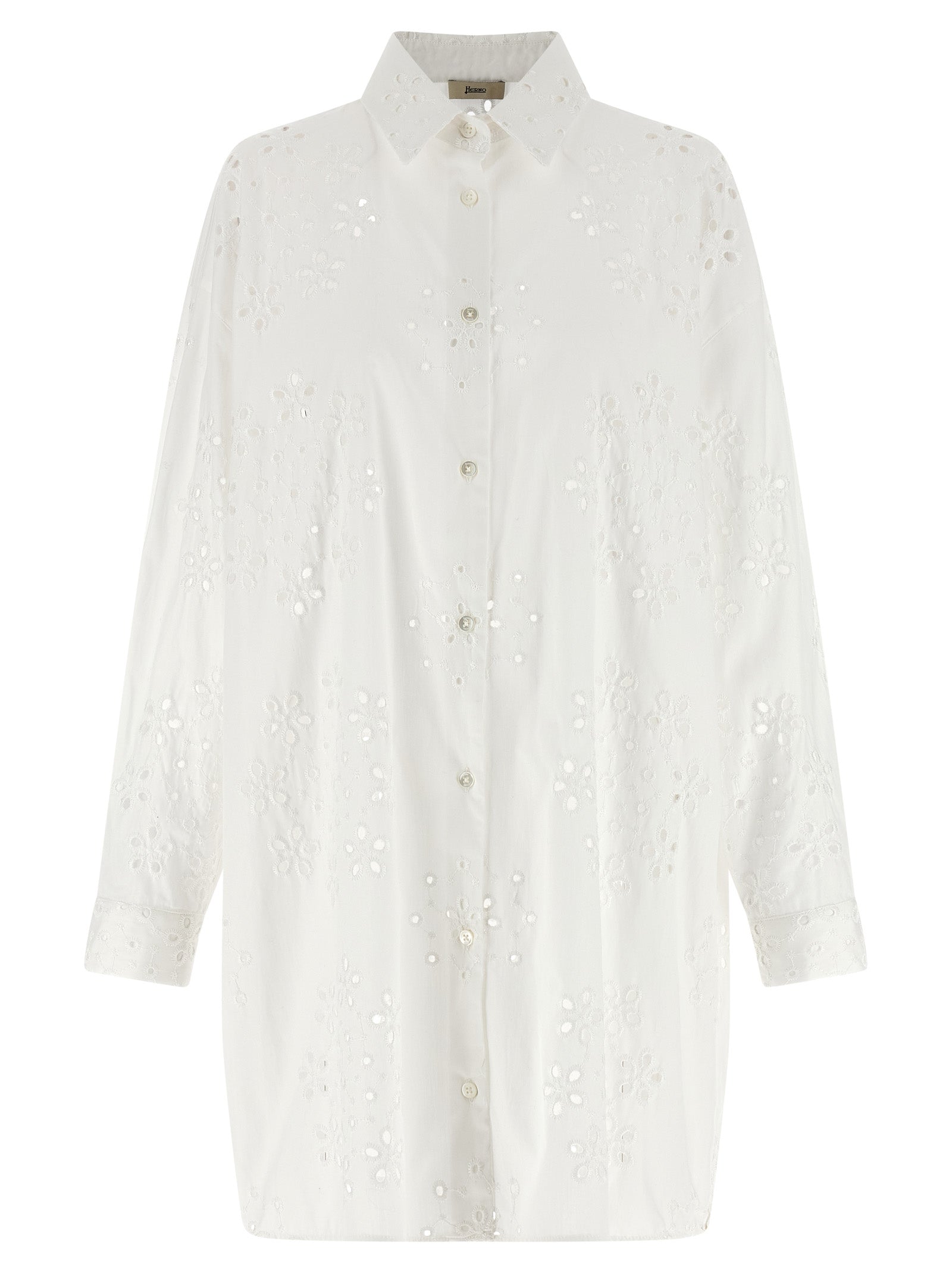 Herno 'Broderie Anglaise' Shirt