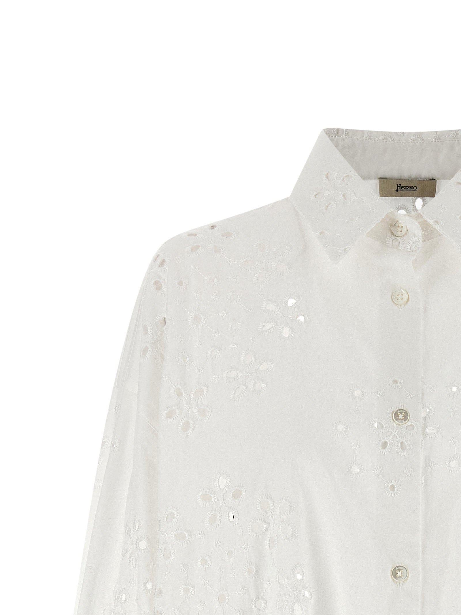 Herno 'Broderie Anglaise' Shirt