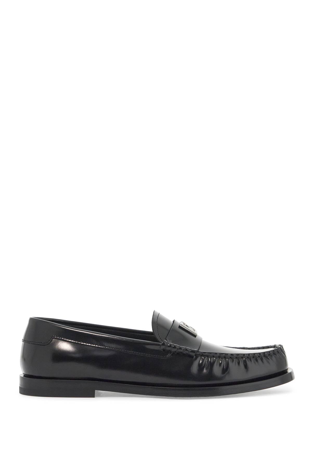 Dolce & Gabbana Brushed Leather Loafers