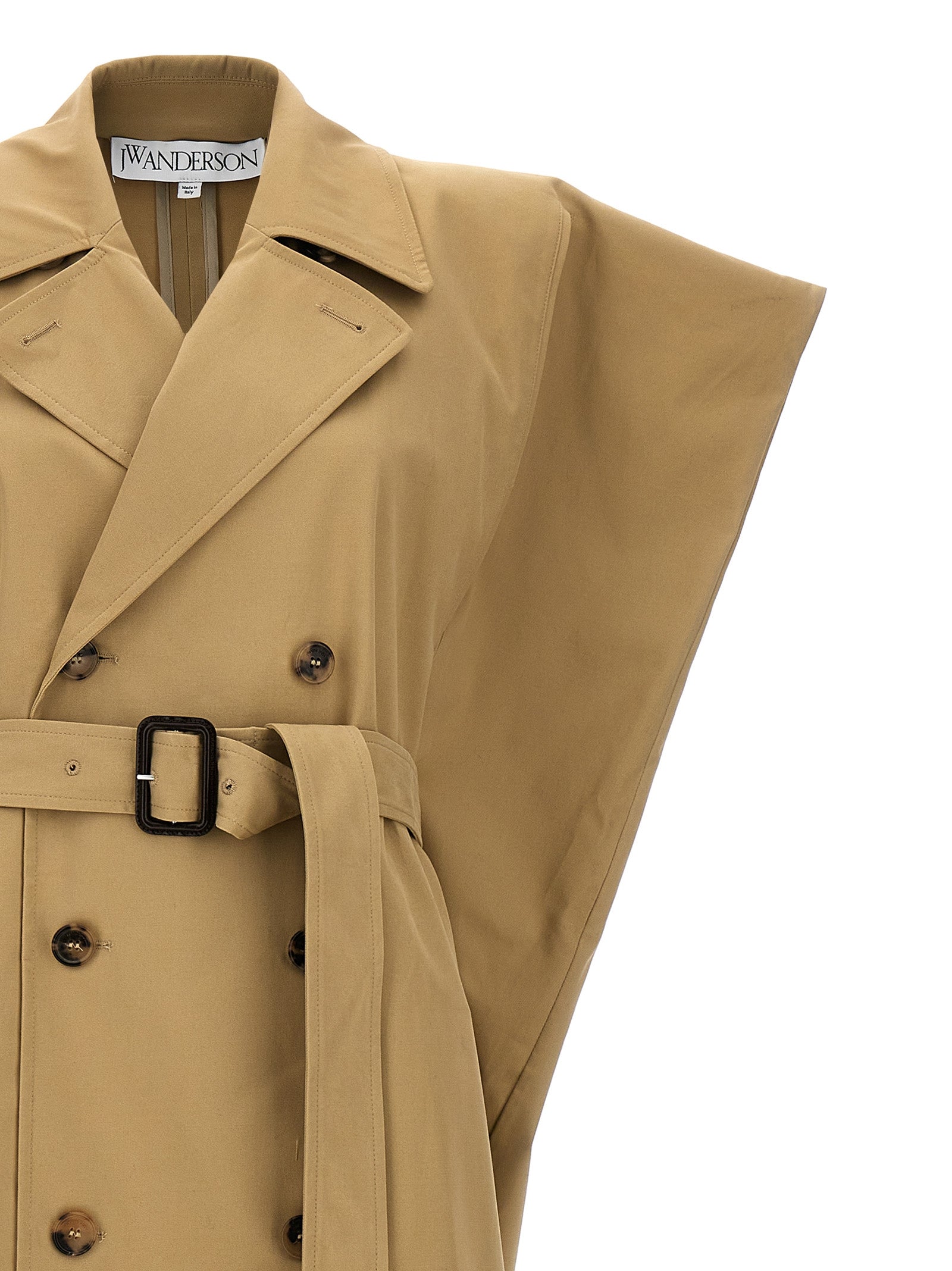 J.W.Anderson Sleeveless Double-Breasted Trench Coat