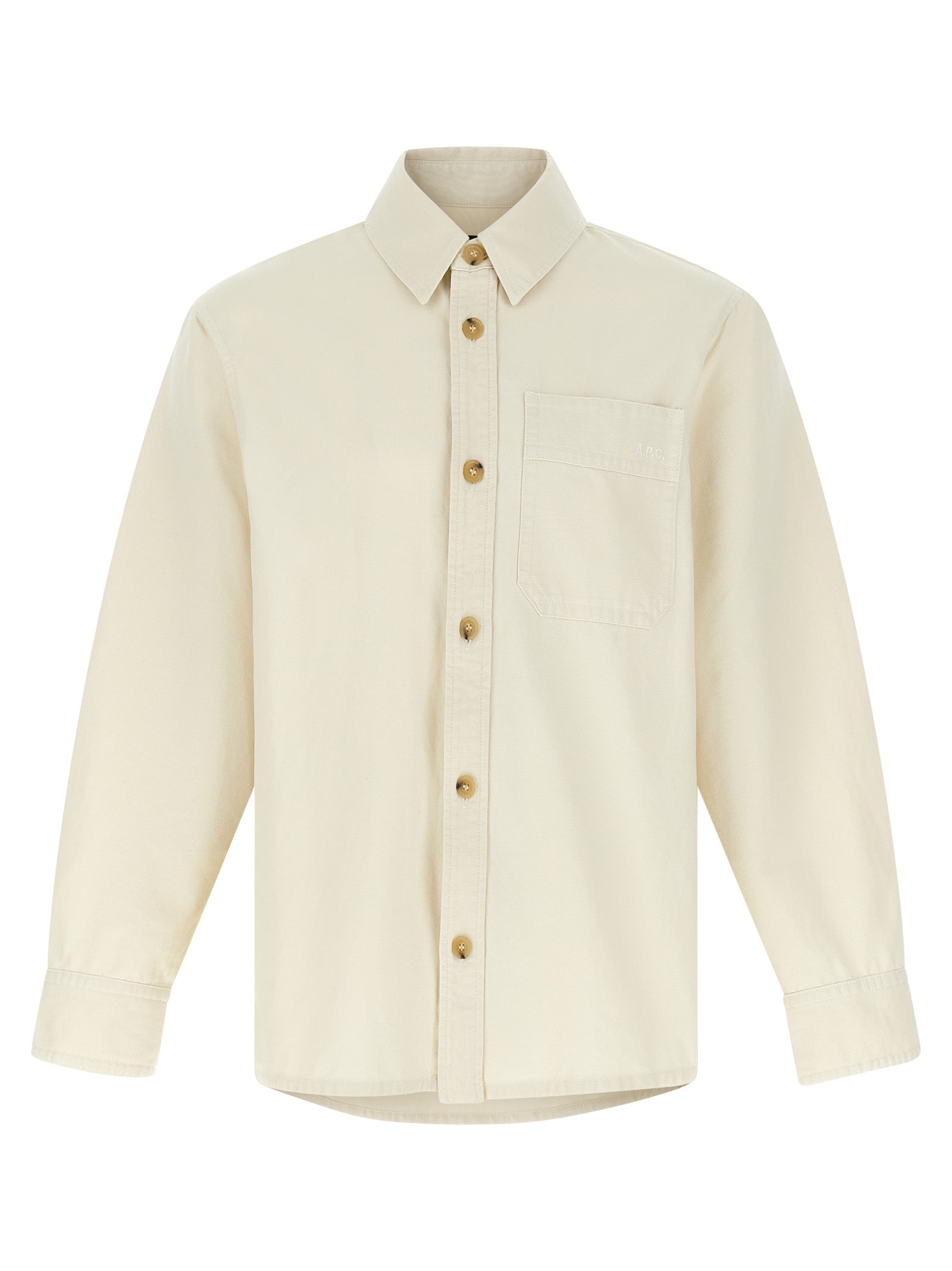 A.P.C. Logo Embroidery Shirt