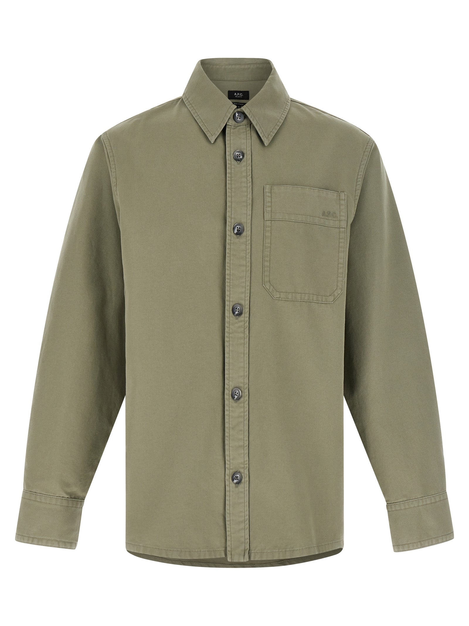 A.P.C. Logo Embroidery Shirt