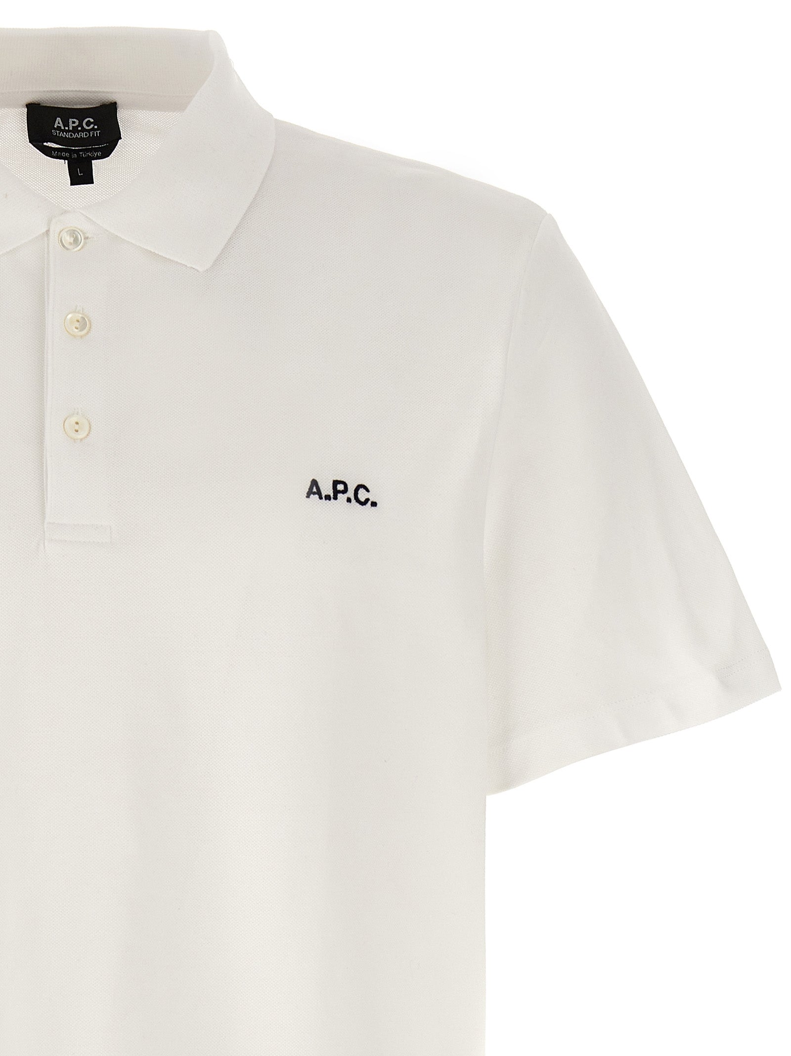 A.P.C. Logo Embroidery Polo Shirt