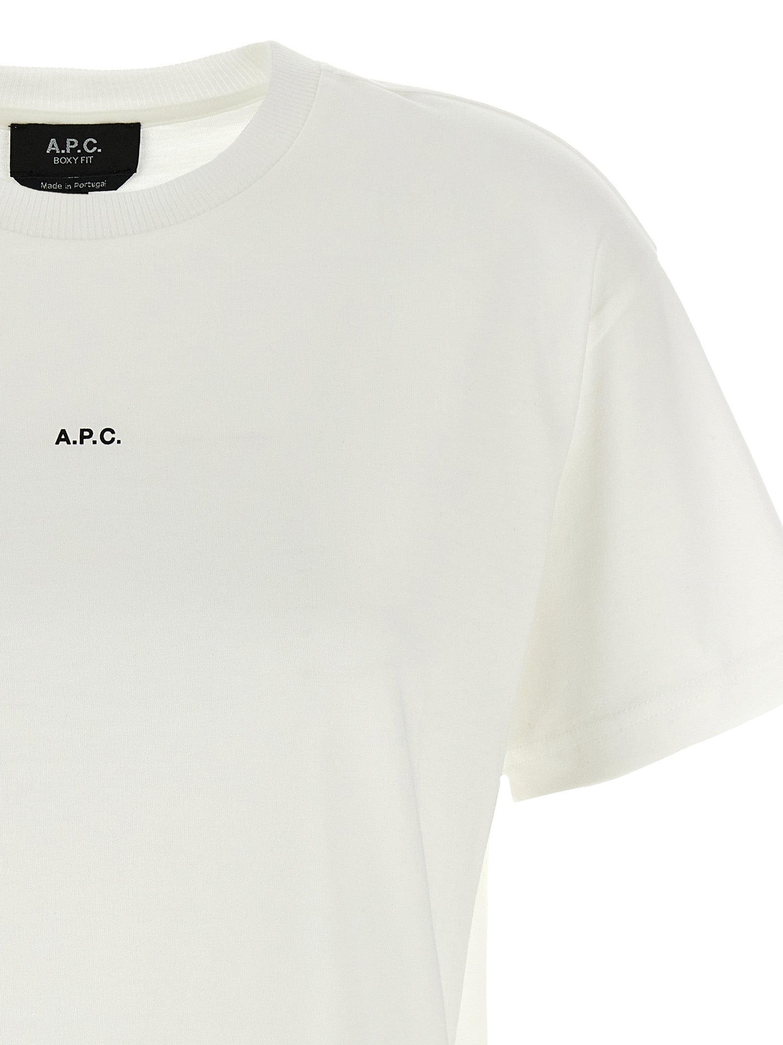 A.P.C. 'Boxy Micro Logo' T-Shirt