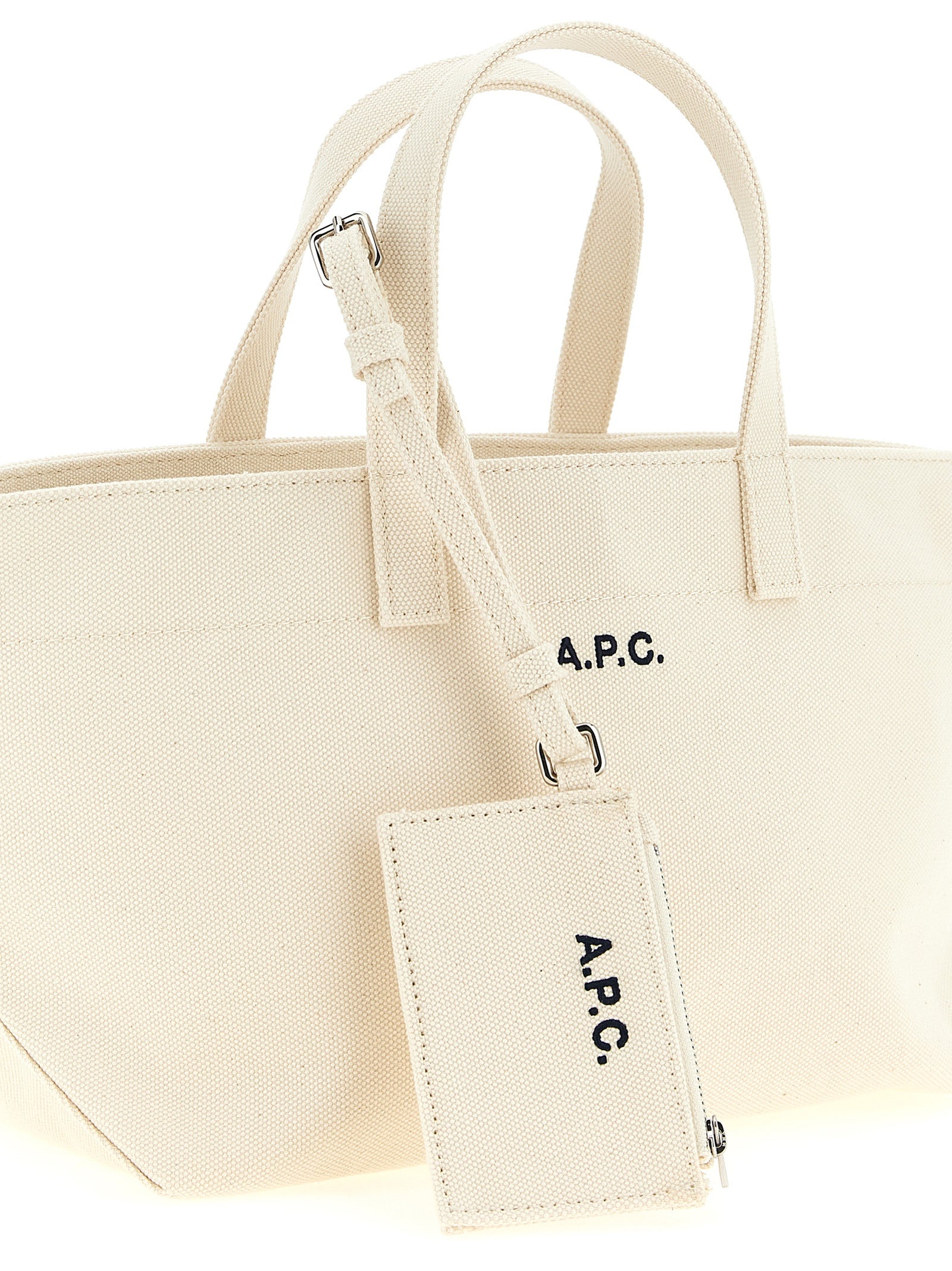 A.P.C. Small 'Le Drummer Toile' Shopping Bag