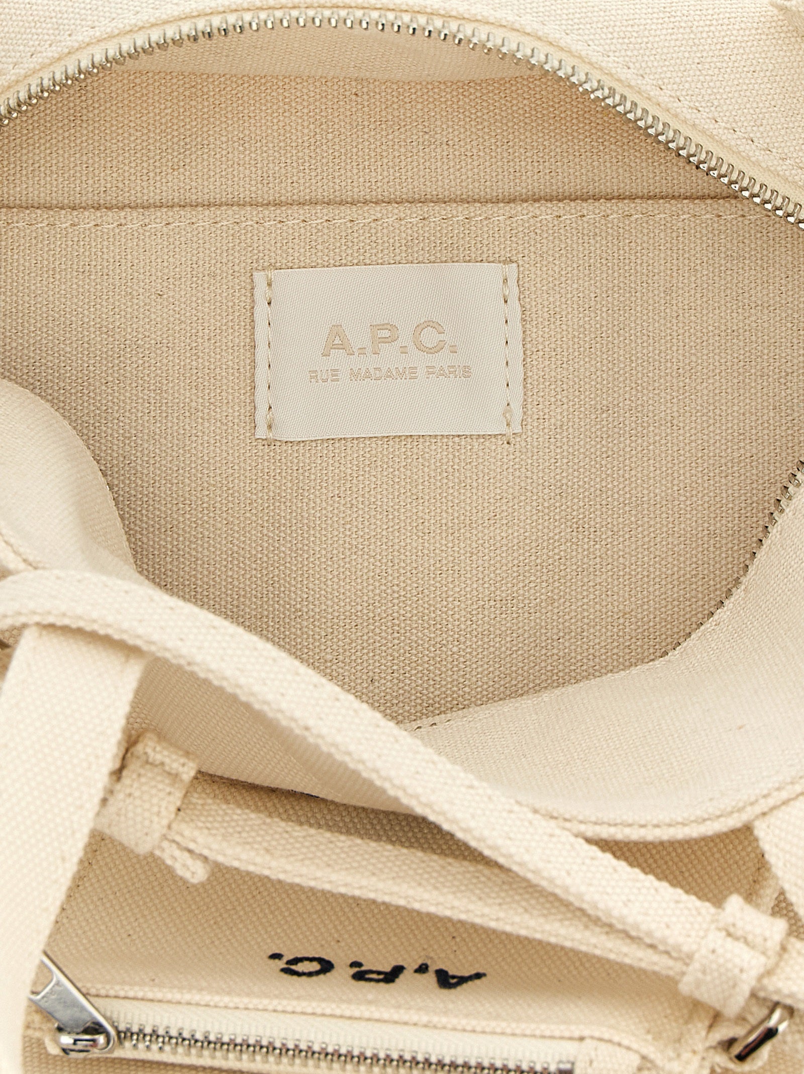 A.P.C. Small 'Le Drummer Toile' Shopping Bag
