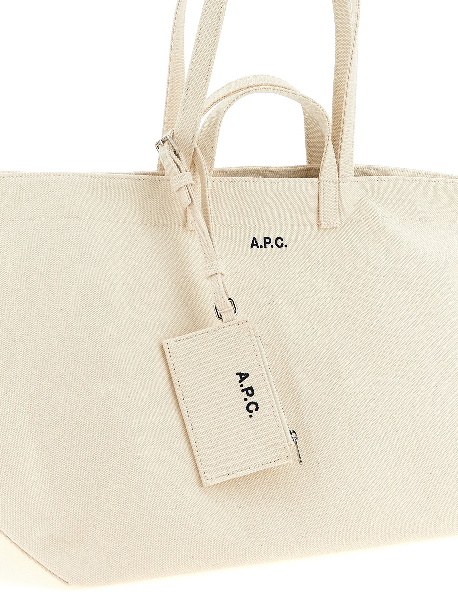 A.P.C. 'Le Drummer Toile' Large Shopping Bag