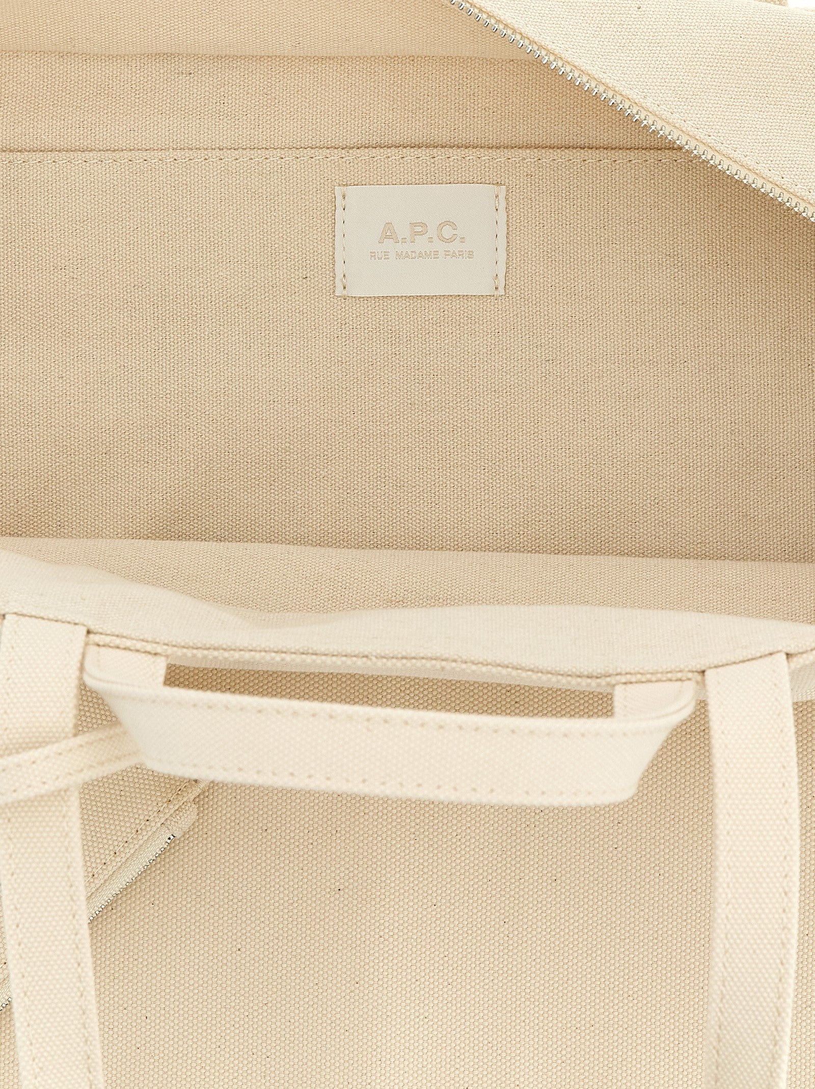 A.P.C. 'Le Drummer Toile' Large Shopping Bag