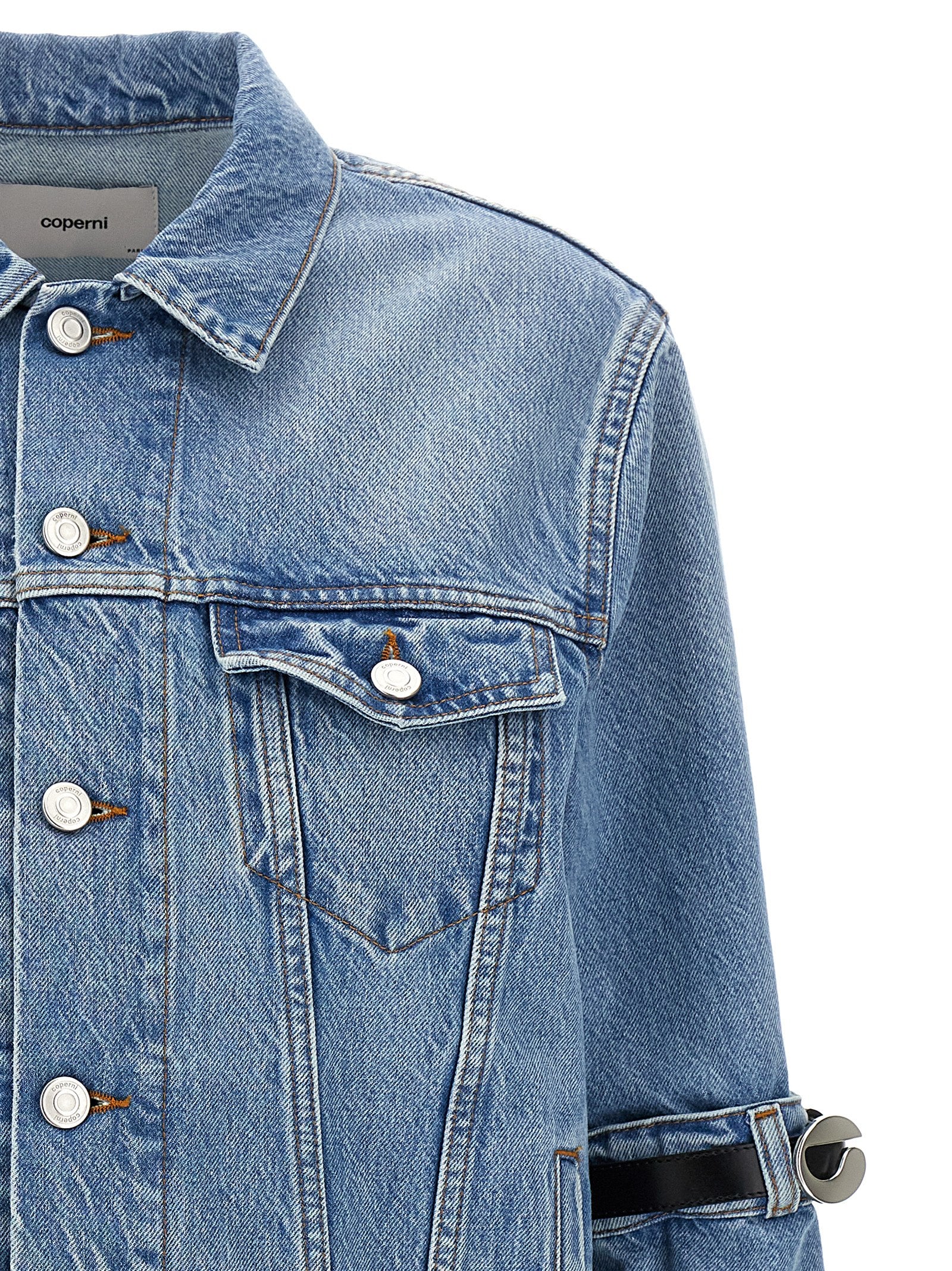 Coperni 'Hybrid Denim Short' Jacket