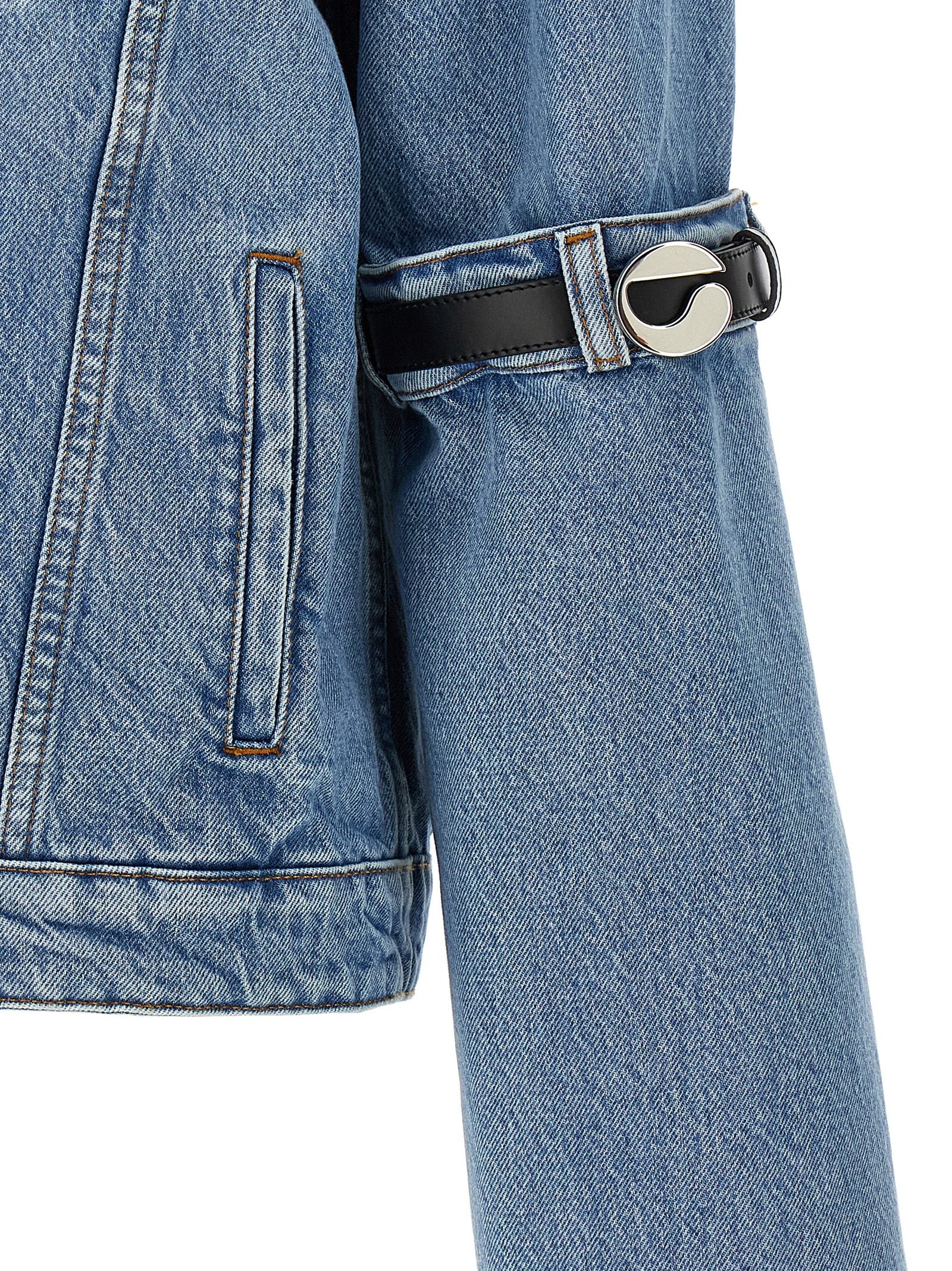 Coperni 'Hybrid Denim Short' Jacket