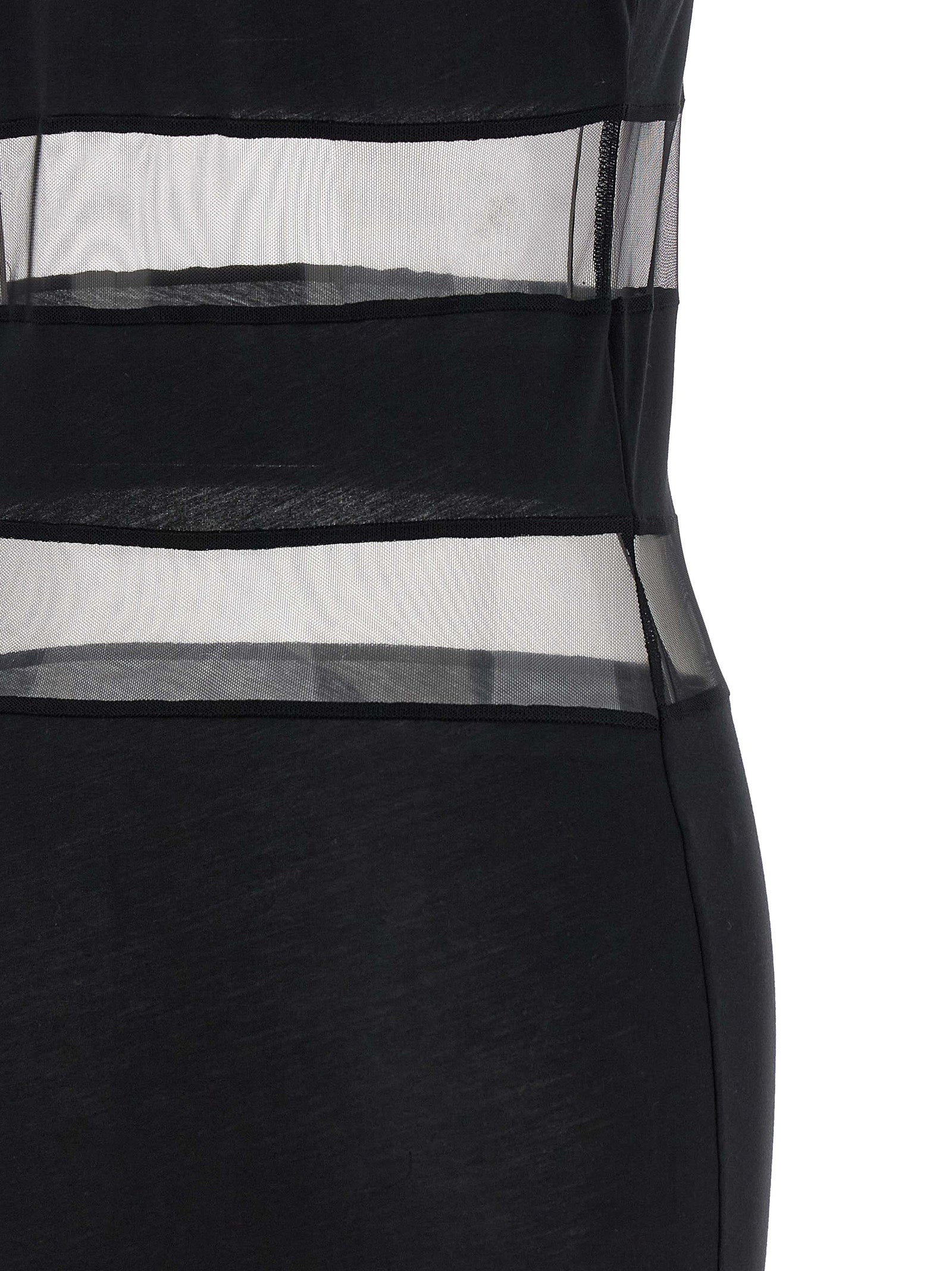 Coperni 'Striped Sheer Polo' Dress