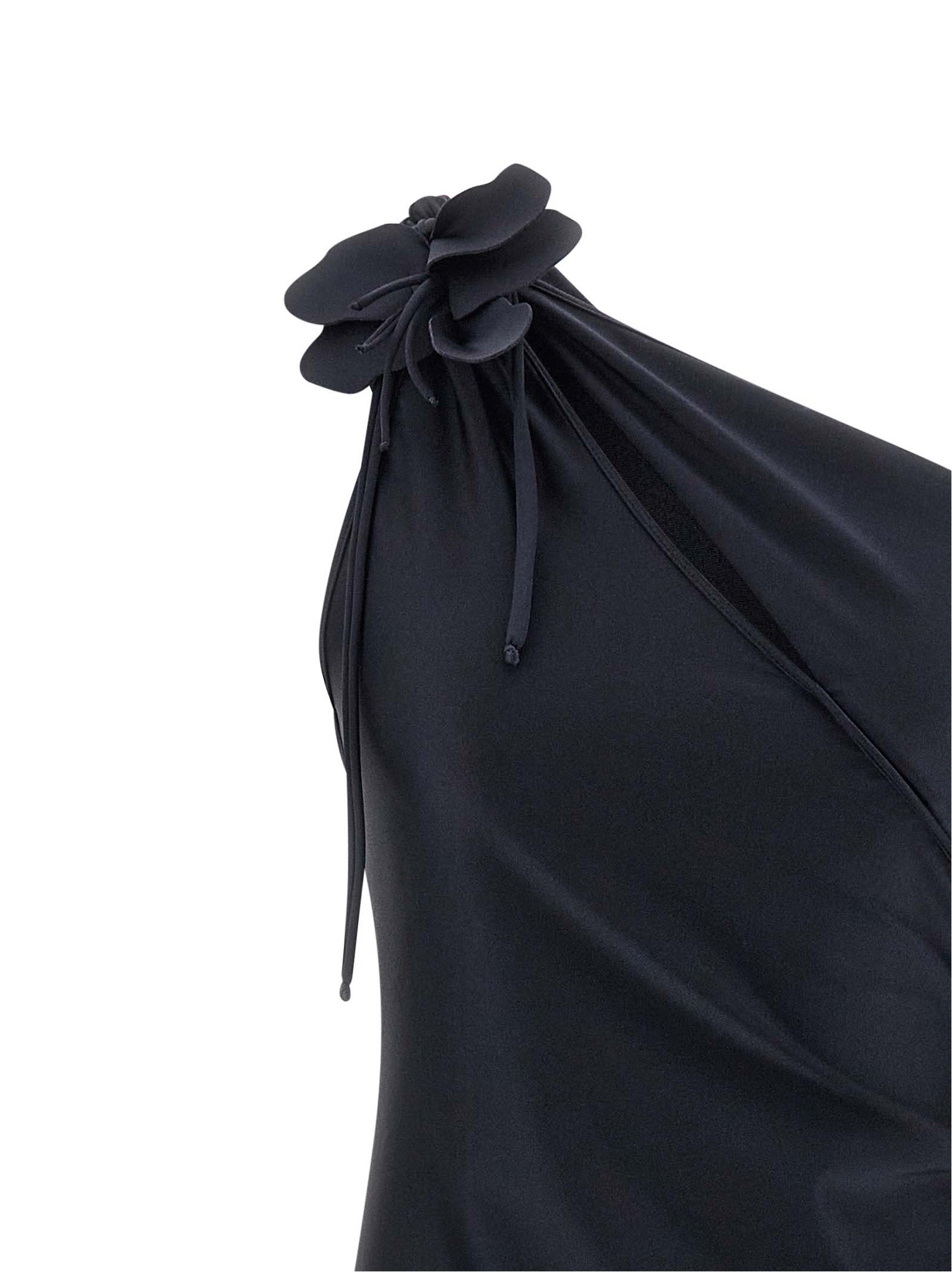 Coperni 'Asymmetric Mini Flower' Dress
