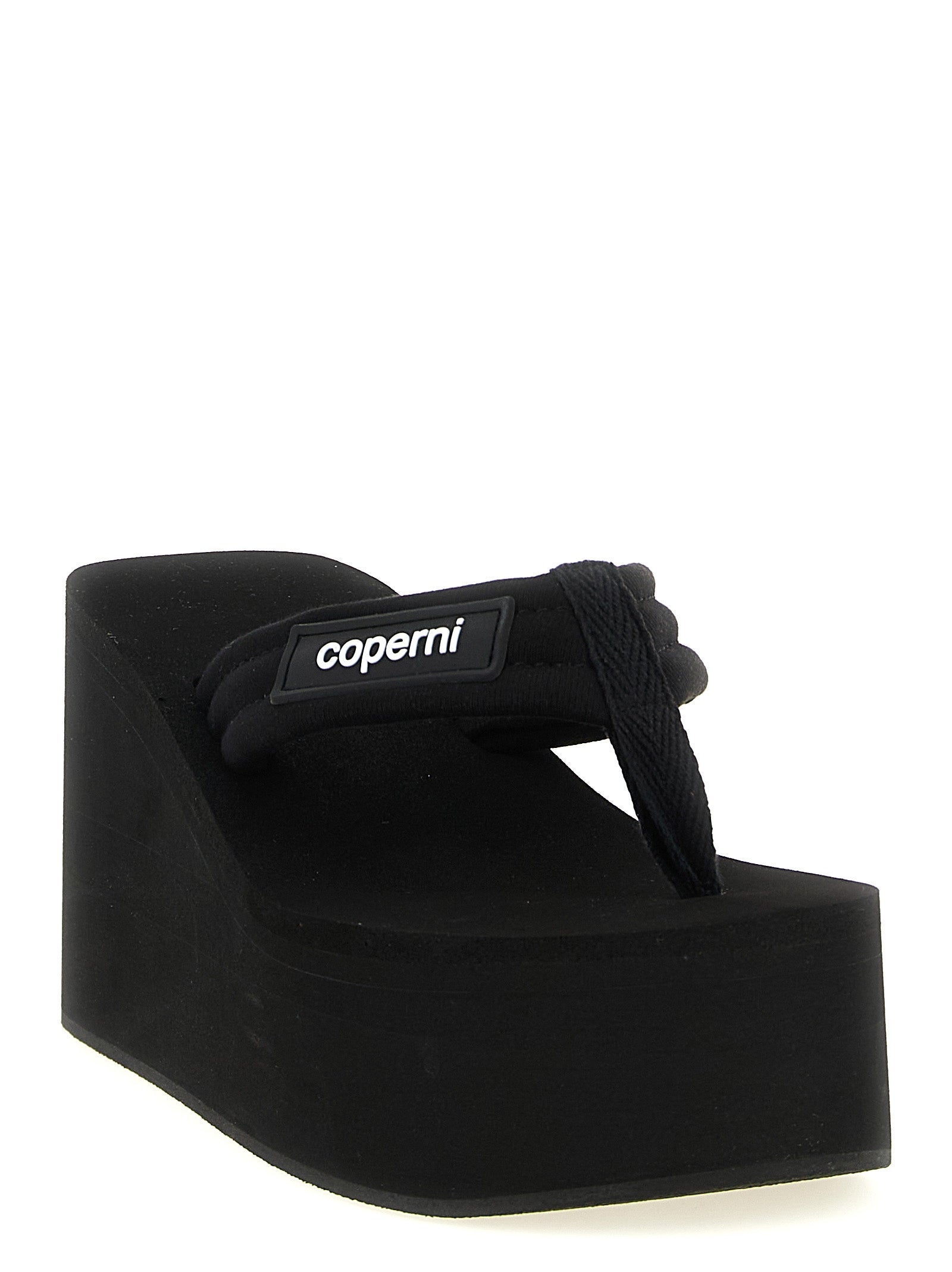 Coperni 'Branded Wedge' Sandals
