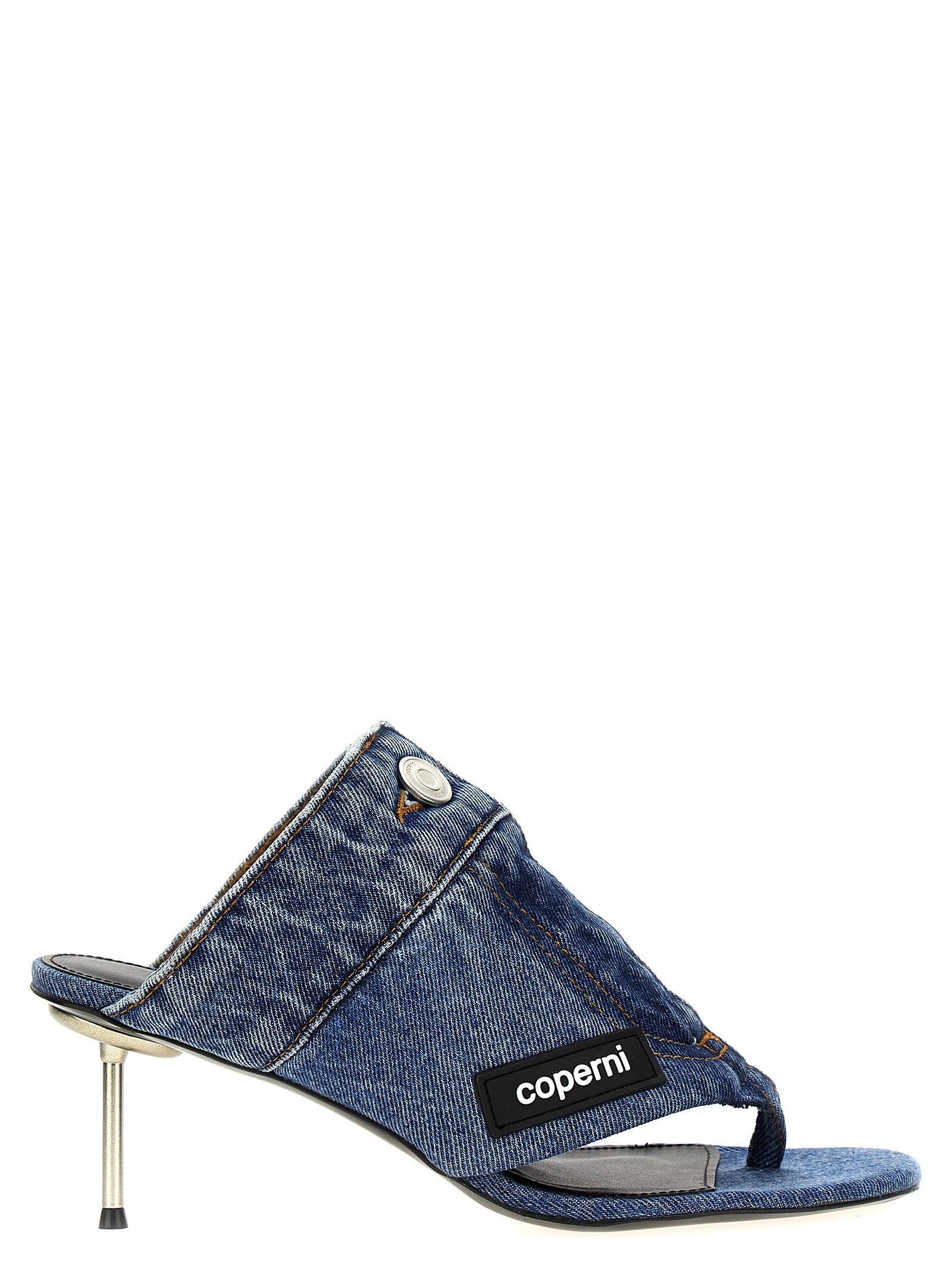 Coperni 'Denim Open Thong' Sandals