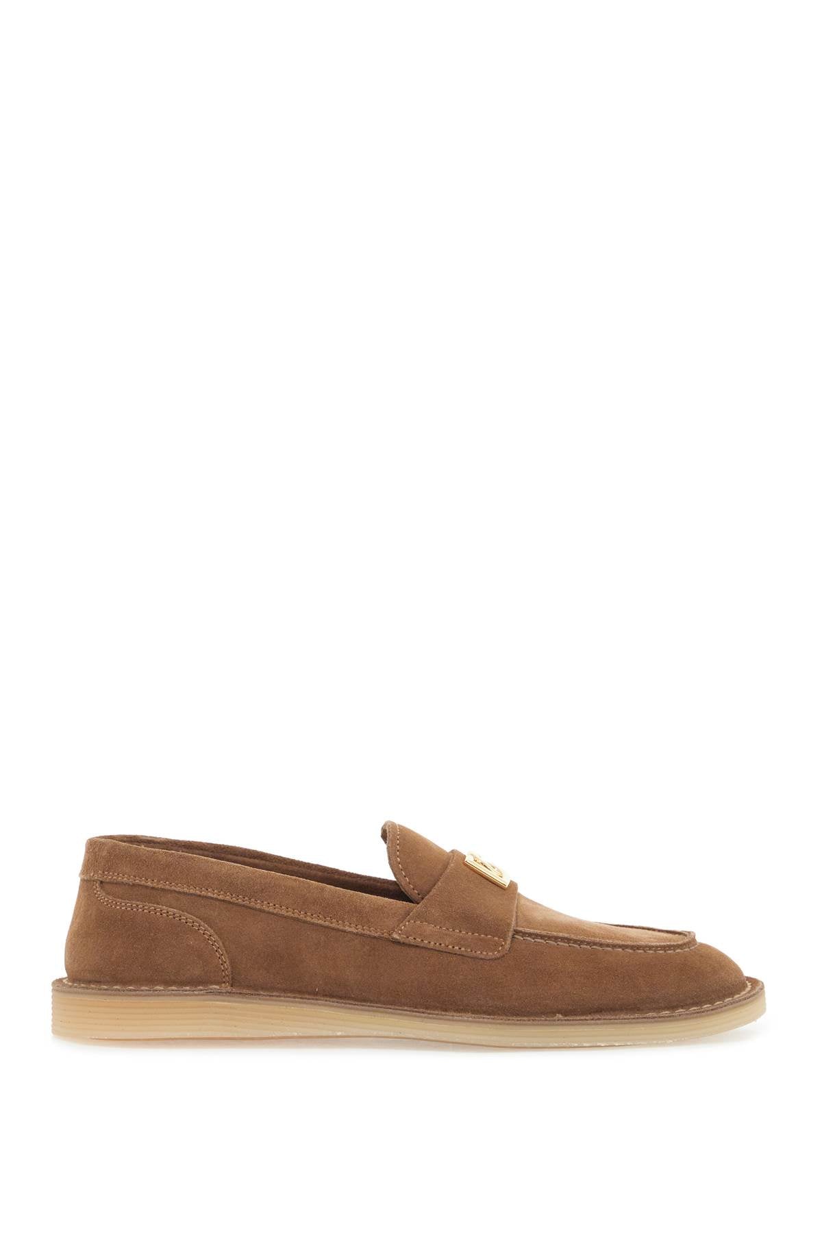 Dolce & Gabbana Suede Leather Moccas