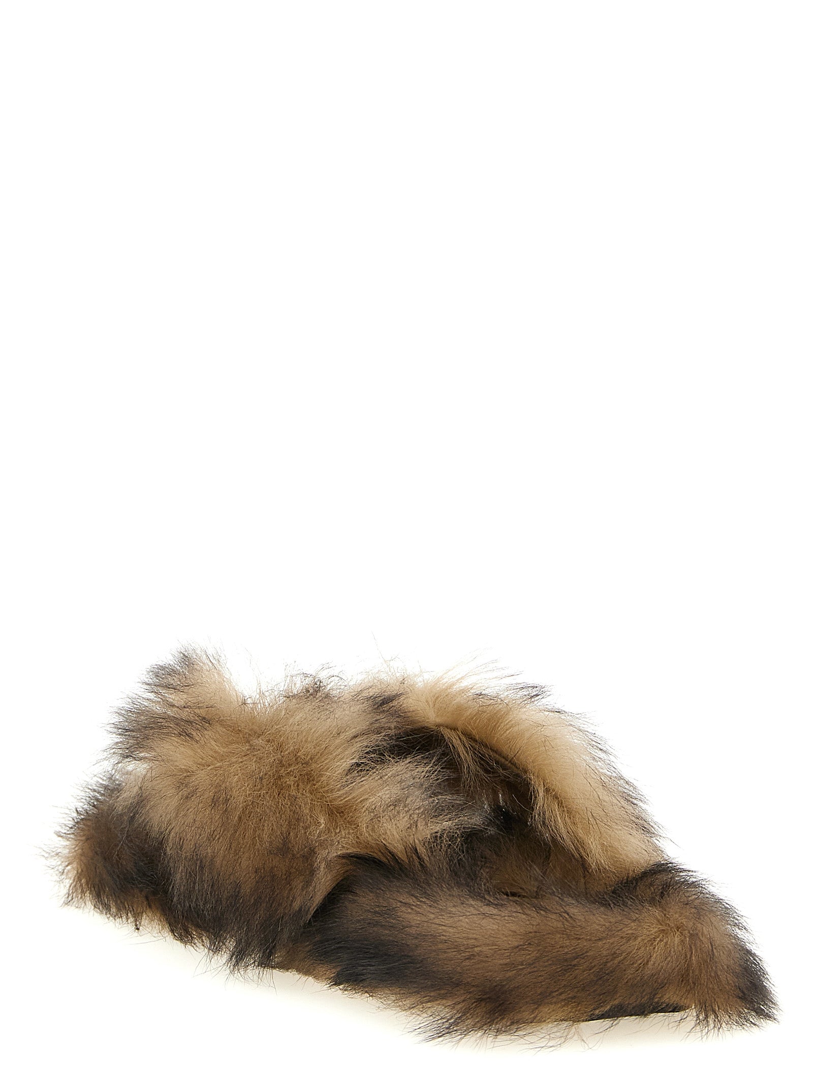 Dolce & Gabbana Sheepskin Sandals