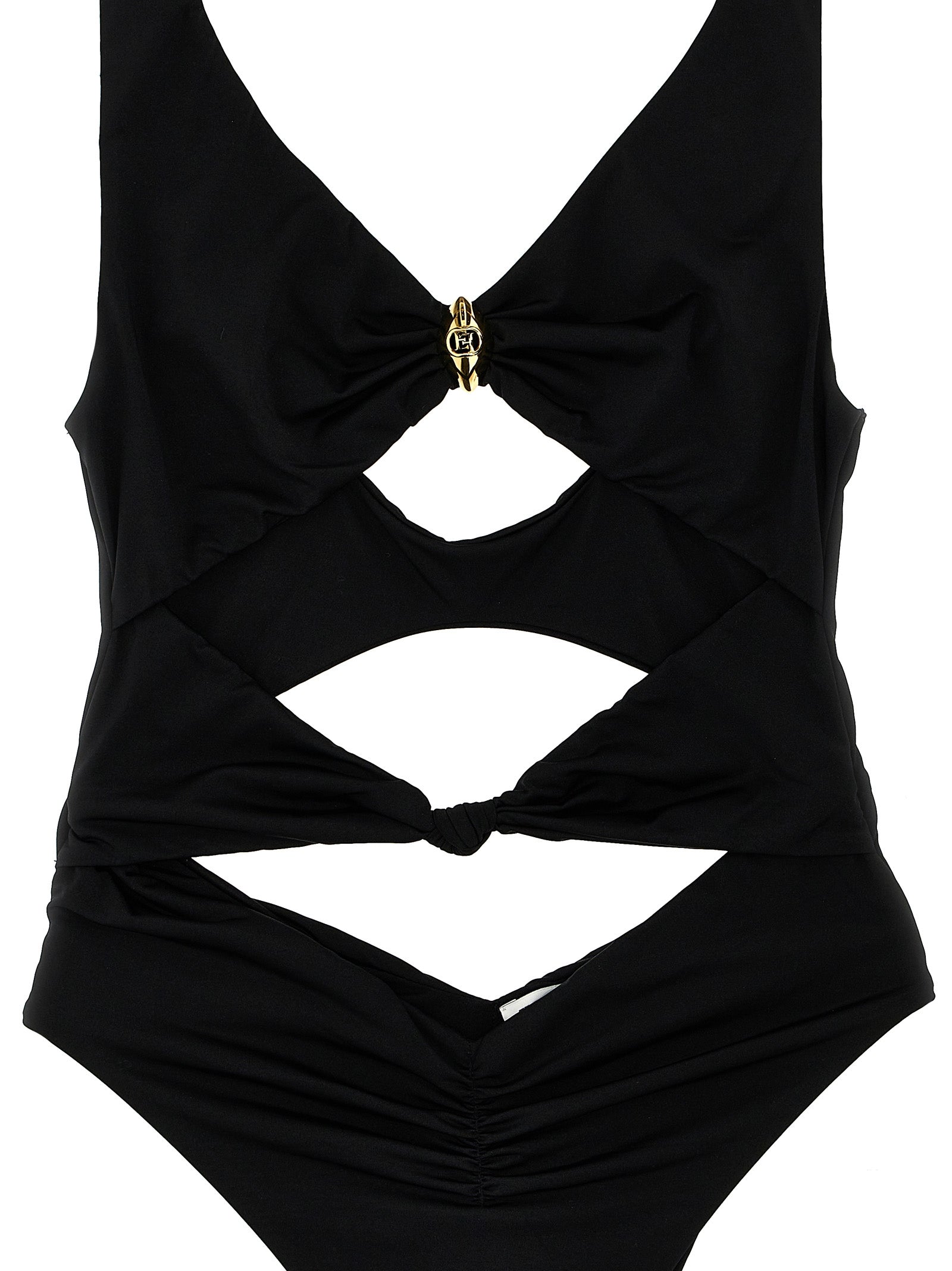 Elisabetta Franchi Knot One-Piece Swimsuit