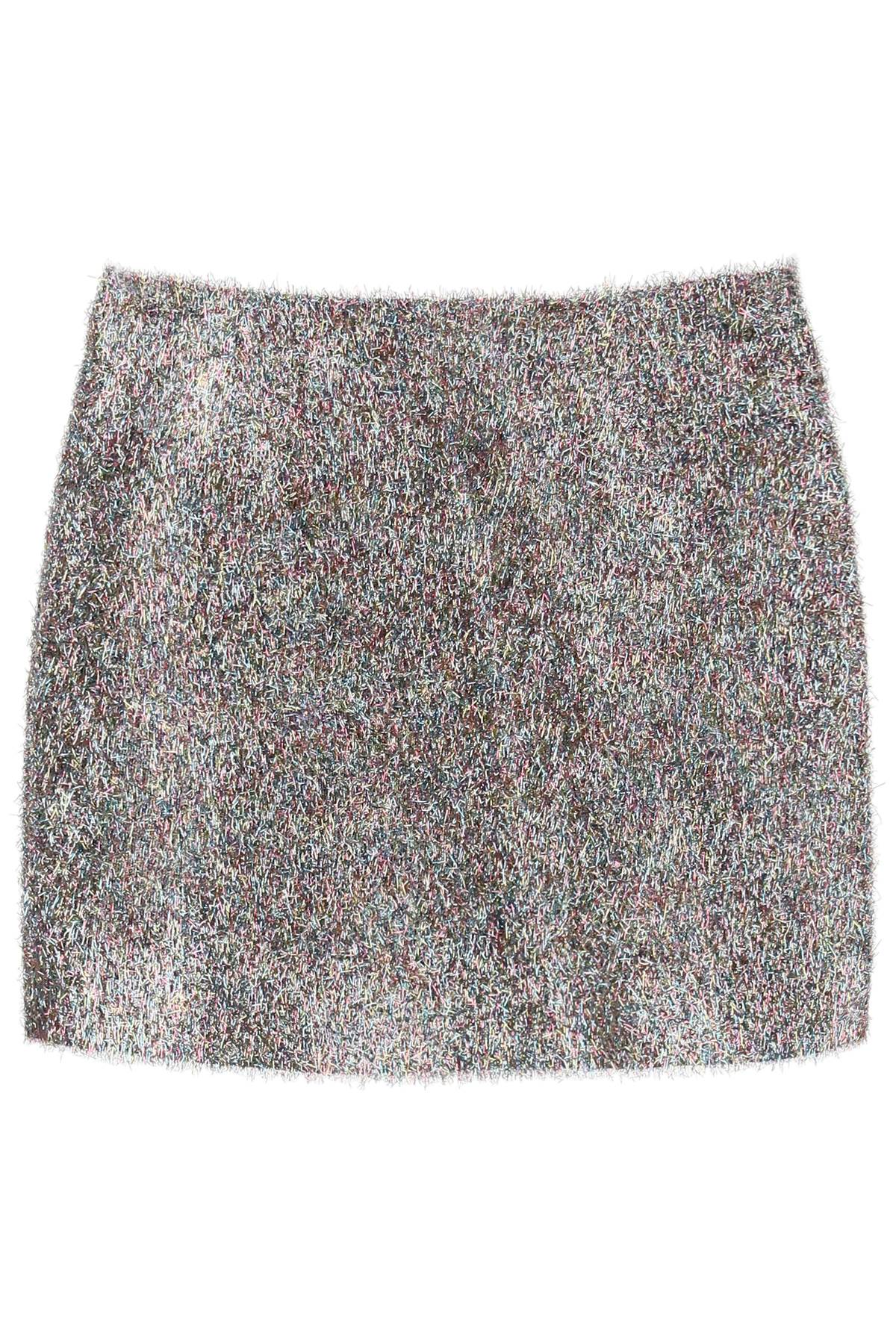 Blaze Milano Lurex Mini Skirt