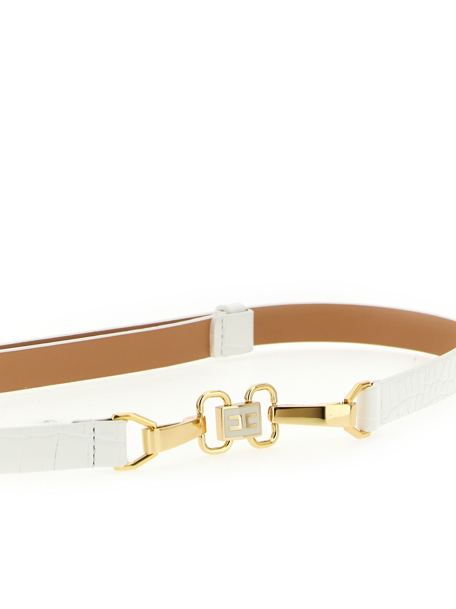 Elisabetta Franchi Jewel Clamp Belt