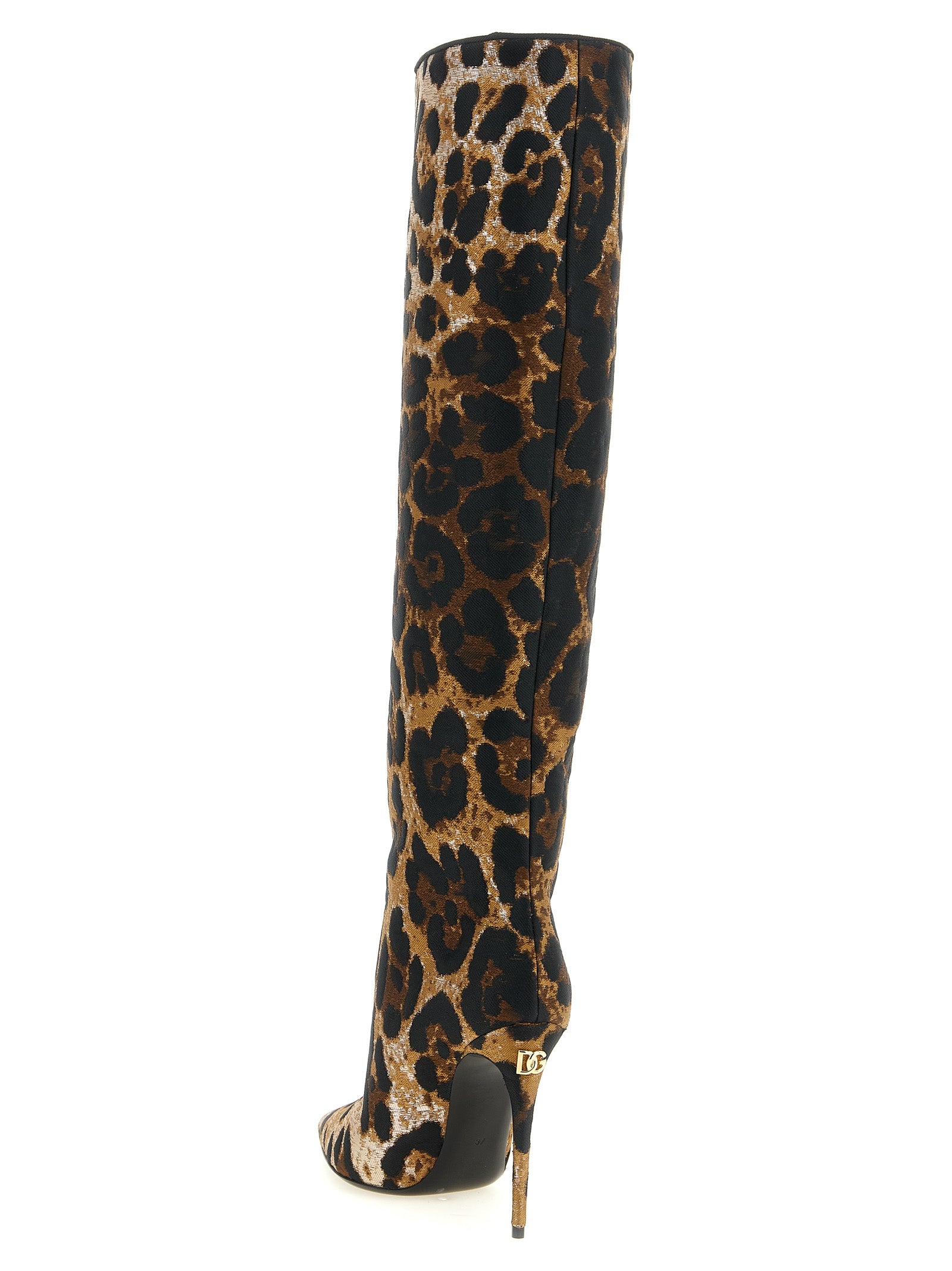 Dolce & Gabbana Leo Jacquard Boots