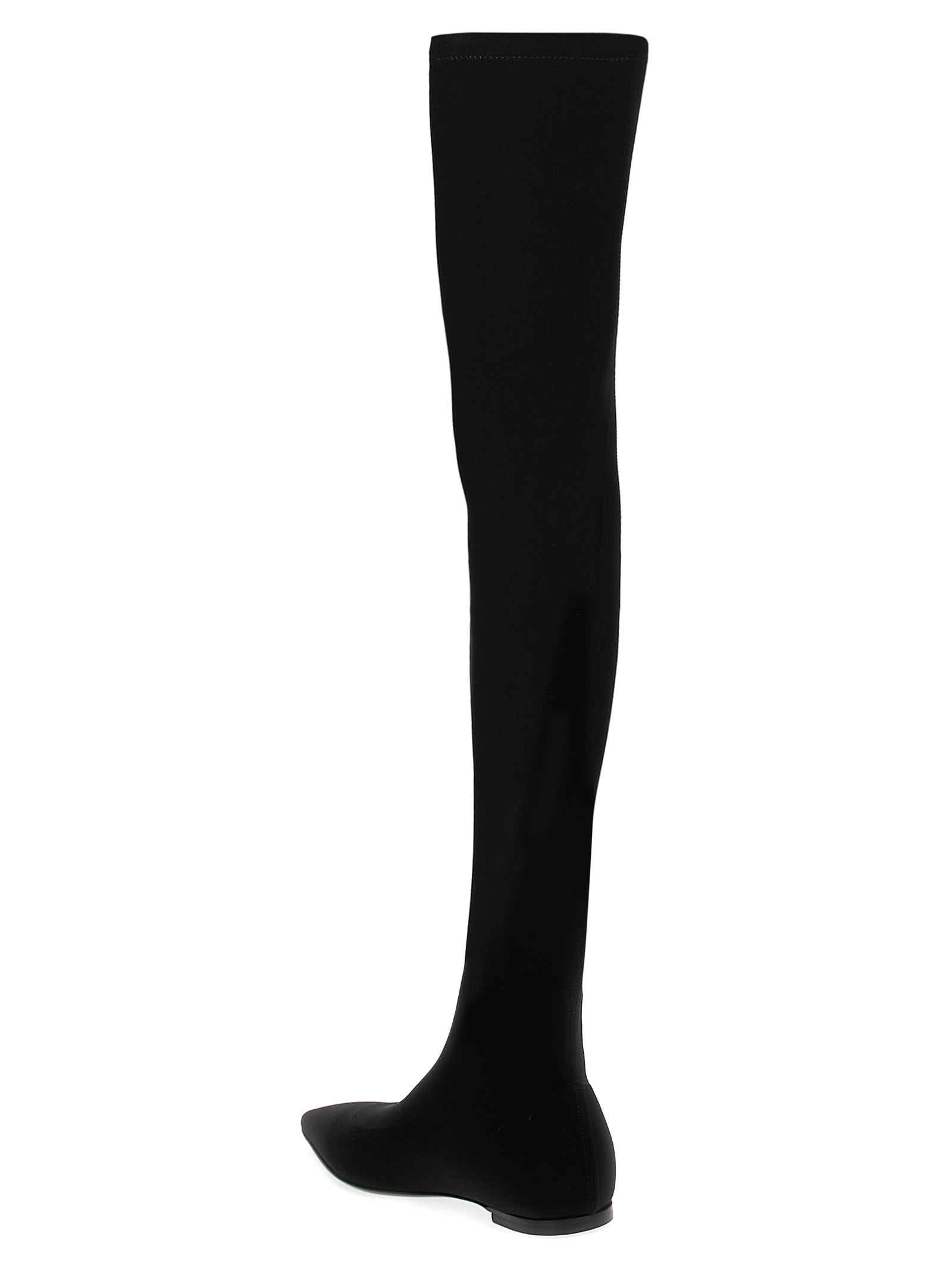 Dolce & Gabbana Over-The-Knee Jersey Boots